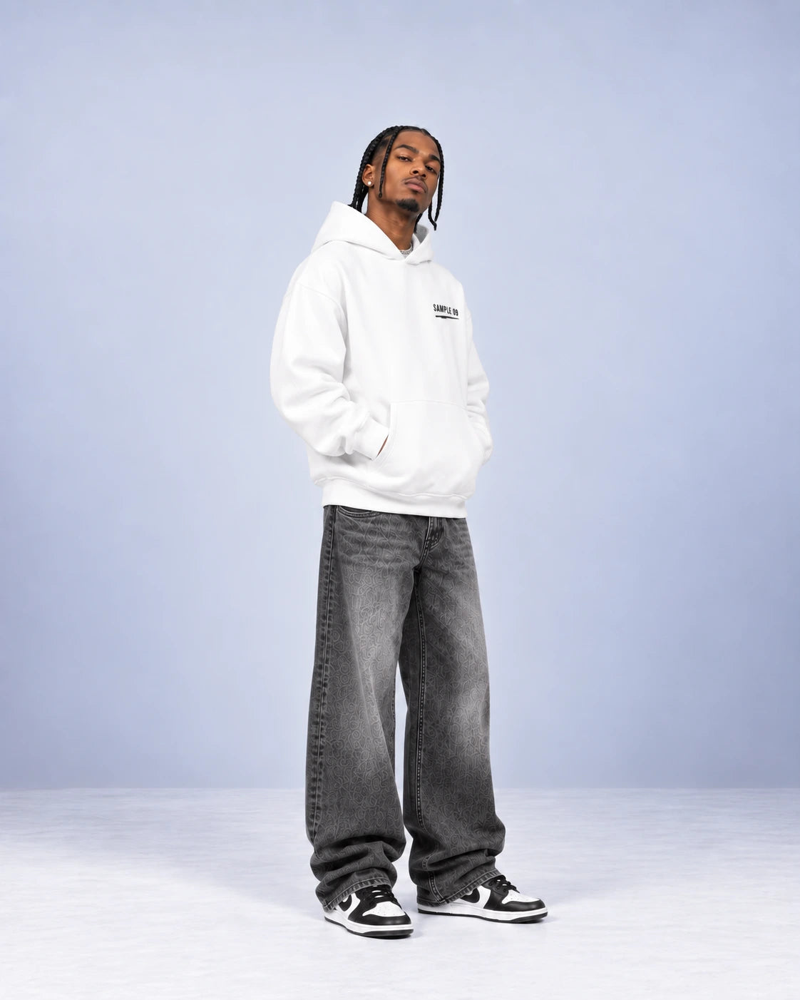 FOUND / CUT / FLIPPED - Oversized Hoodie