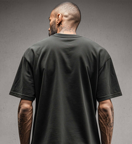 LIMITLESS SCRIPT TEE – Frontprint Edition Oversized T-Shirt Novawear