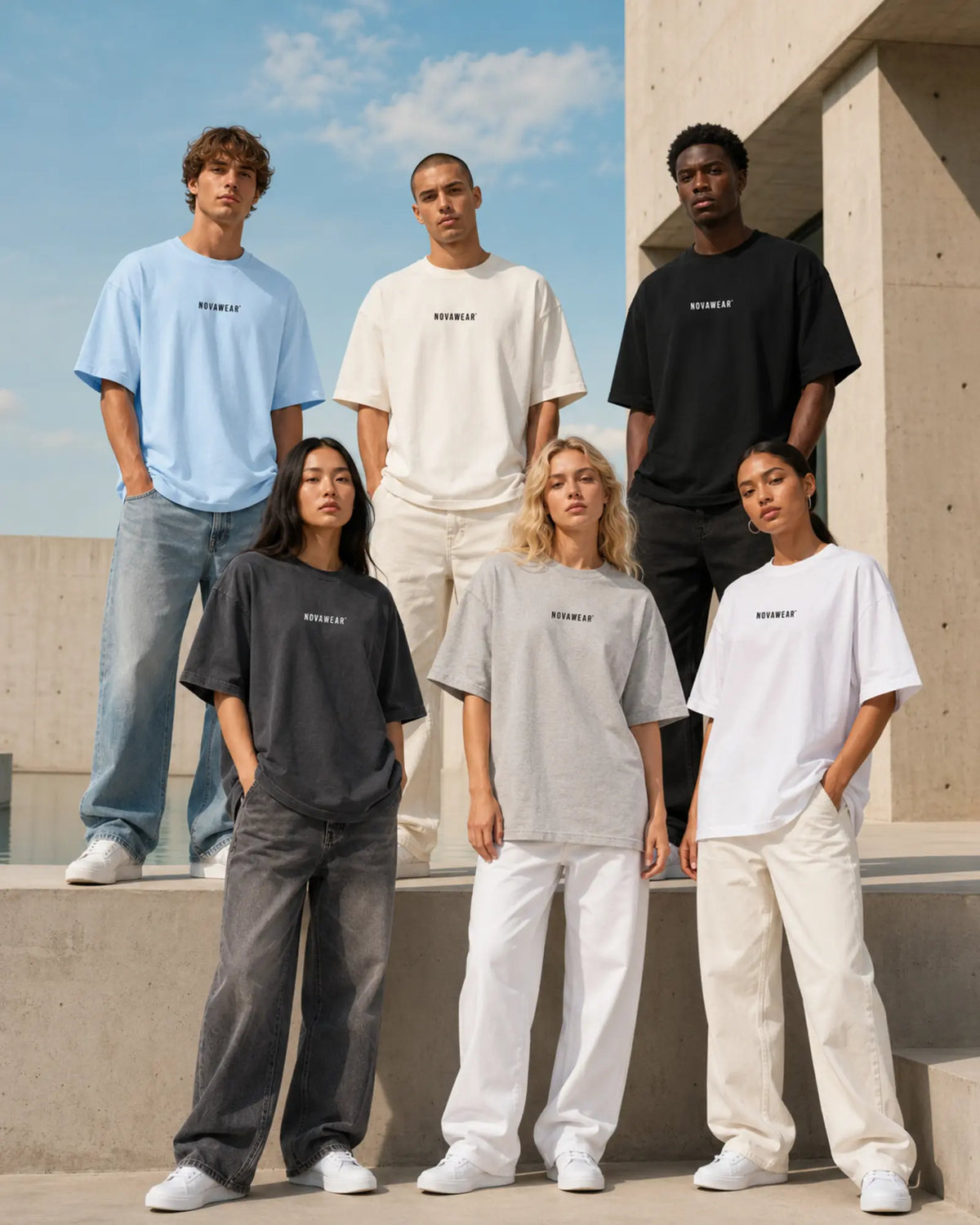 NOVAWEAR Oversized Shirt – Übersicht aller verfügbaren Farben