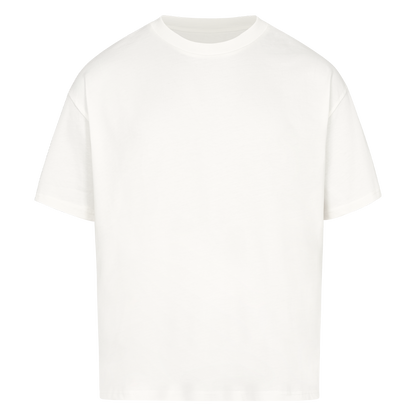 NOVAWEAR® DIVINE EMPRESS Heavyweight Oversized T-Shirt – Frontansicht in Weiß