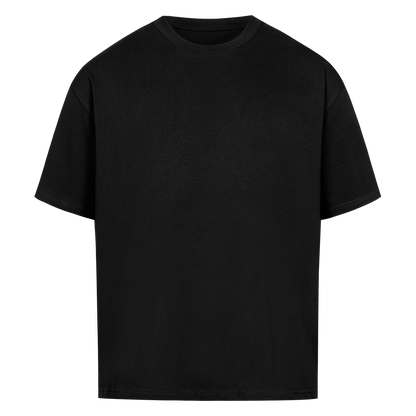 NOVAWEAR® VALHALLA STORM Heavyweight Oversized T-Shirt – Frontansicht in Schwarz