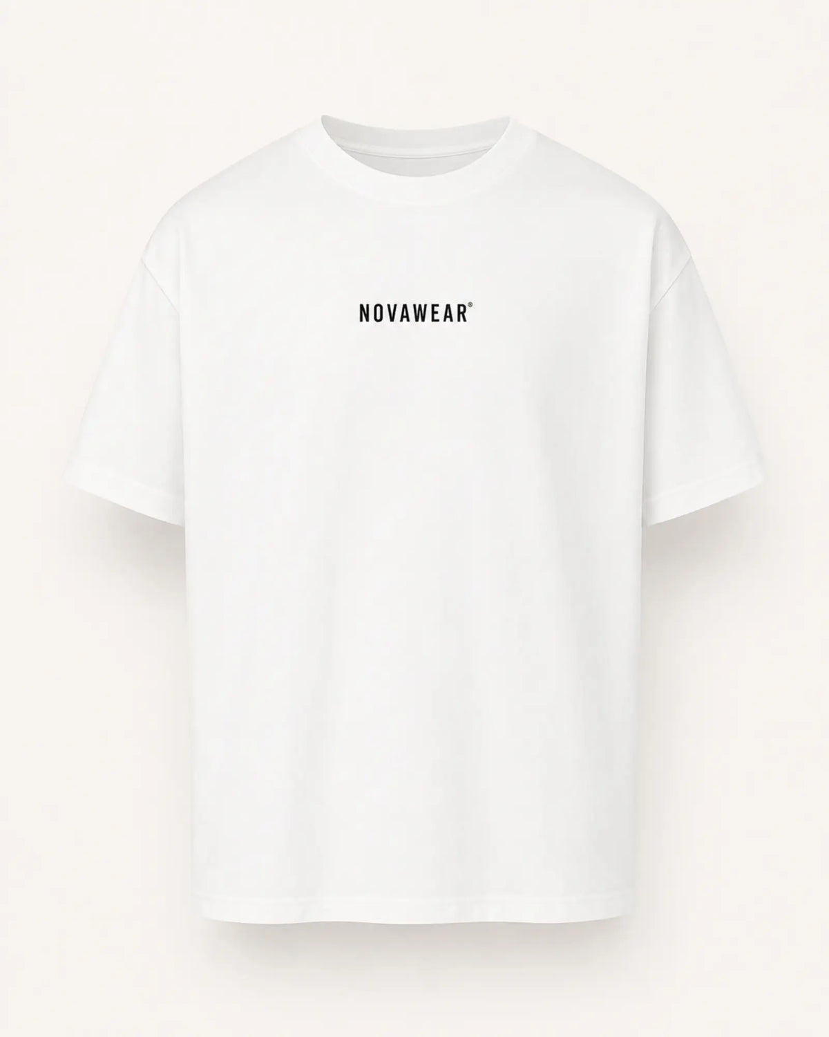 NOVAWEAR Oversized Shirt in Weiß – Produktansicht