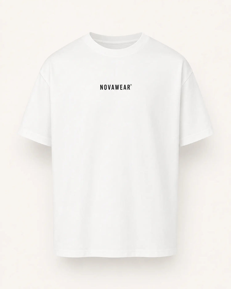 NOVAWEAR Oversized Shirt in Weiß – Produktansicht