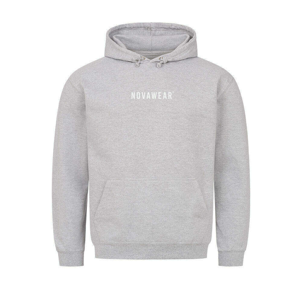 NOVAWEAR Hoodie in Heather Grey – Produktansicht