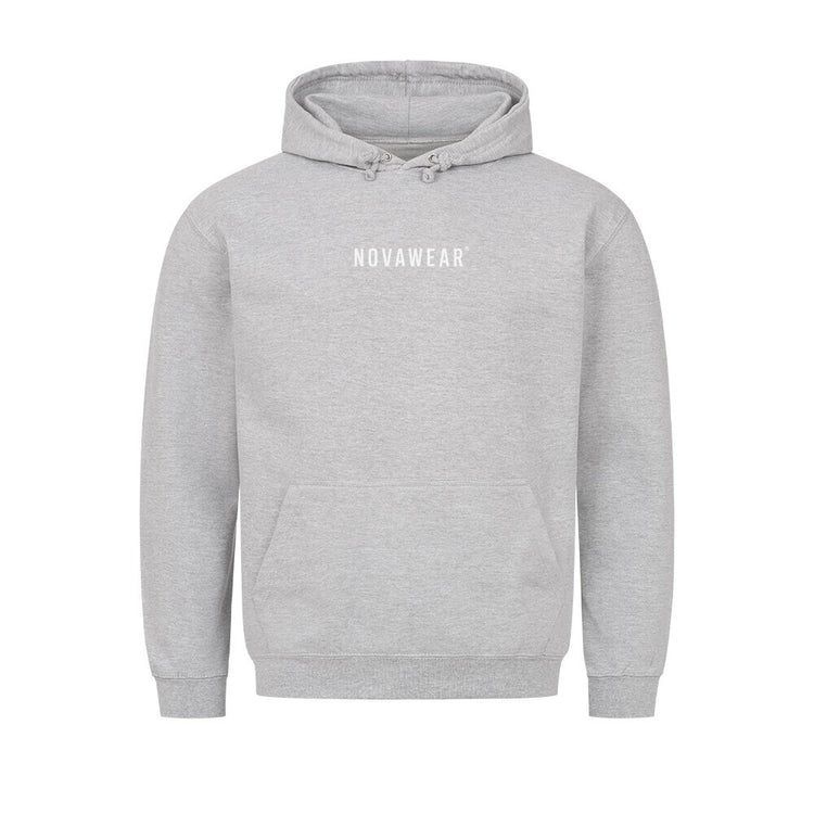 NOVAWEAR Hoodie in Heather Grey – Produktansicht