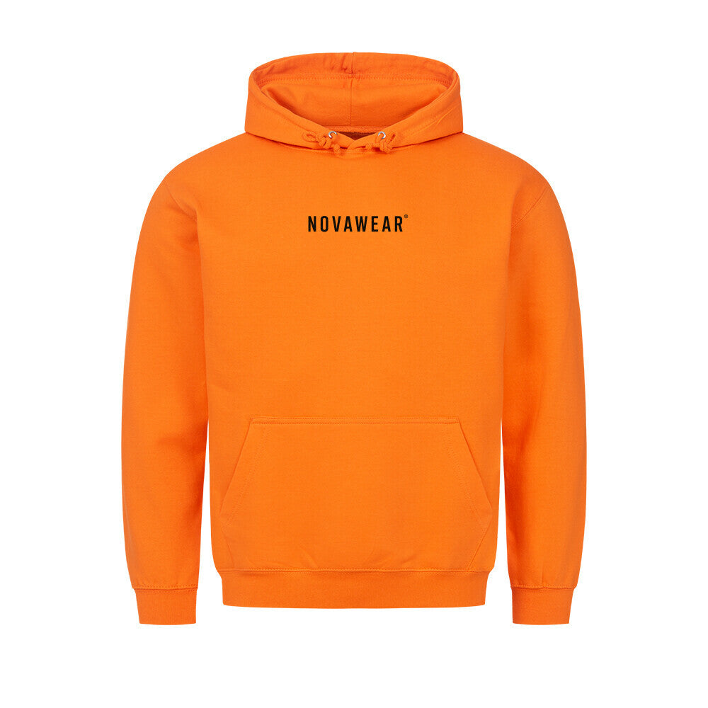NOVAWEAR Hoodie in Orange – Produktansicht