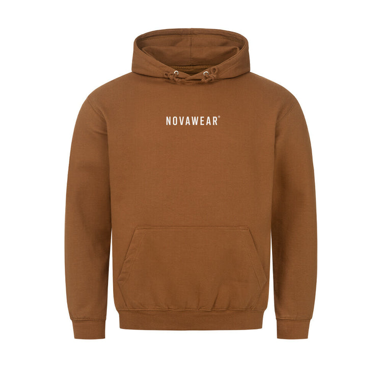 NOVAWEAR Hoodie in Caramel Toffee – Produktansicht