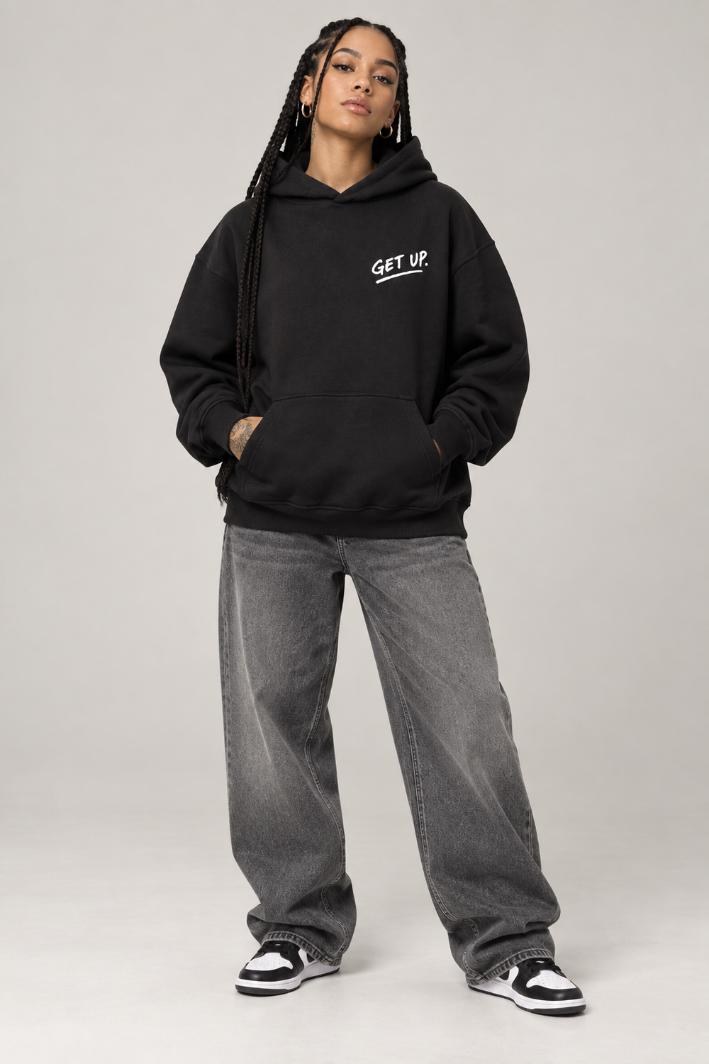 
GET UP - Oversized Hoodie
