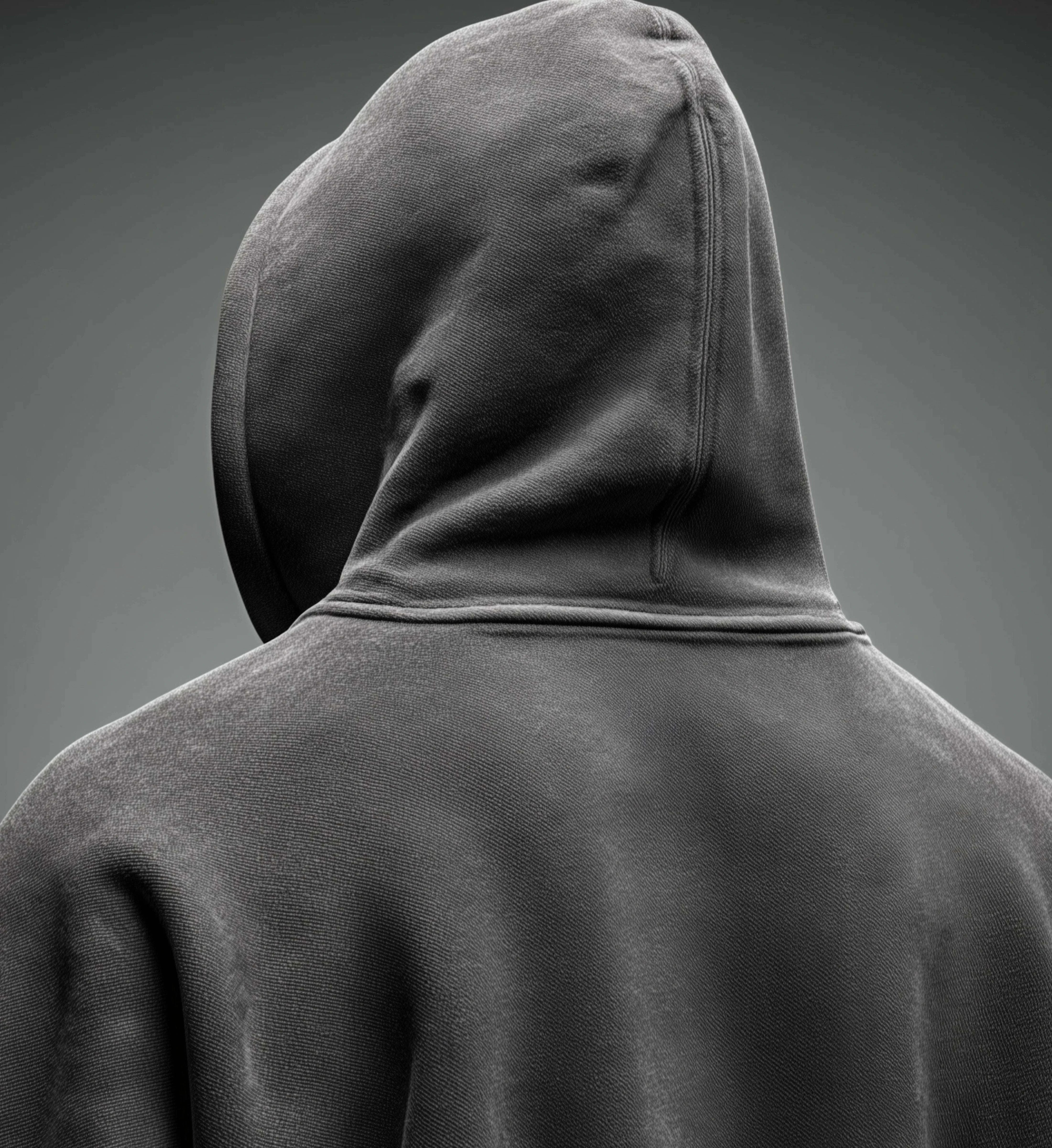 Image of NOVA CORE HOODIE – Black Edition (380 GSM Premium Oversized)