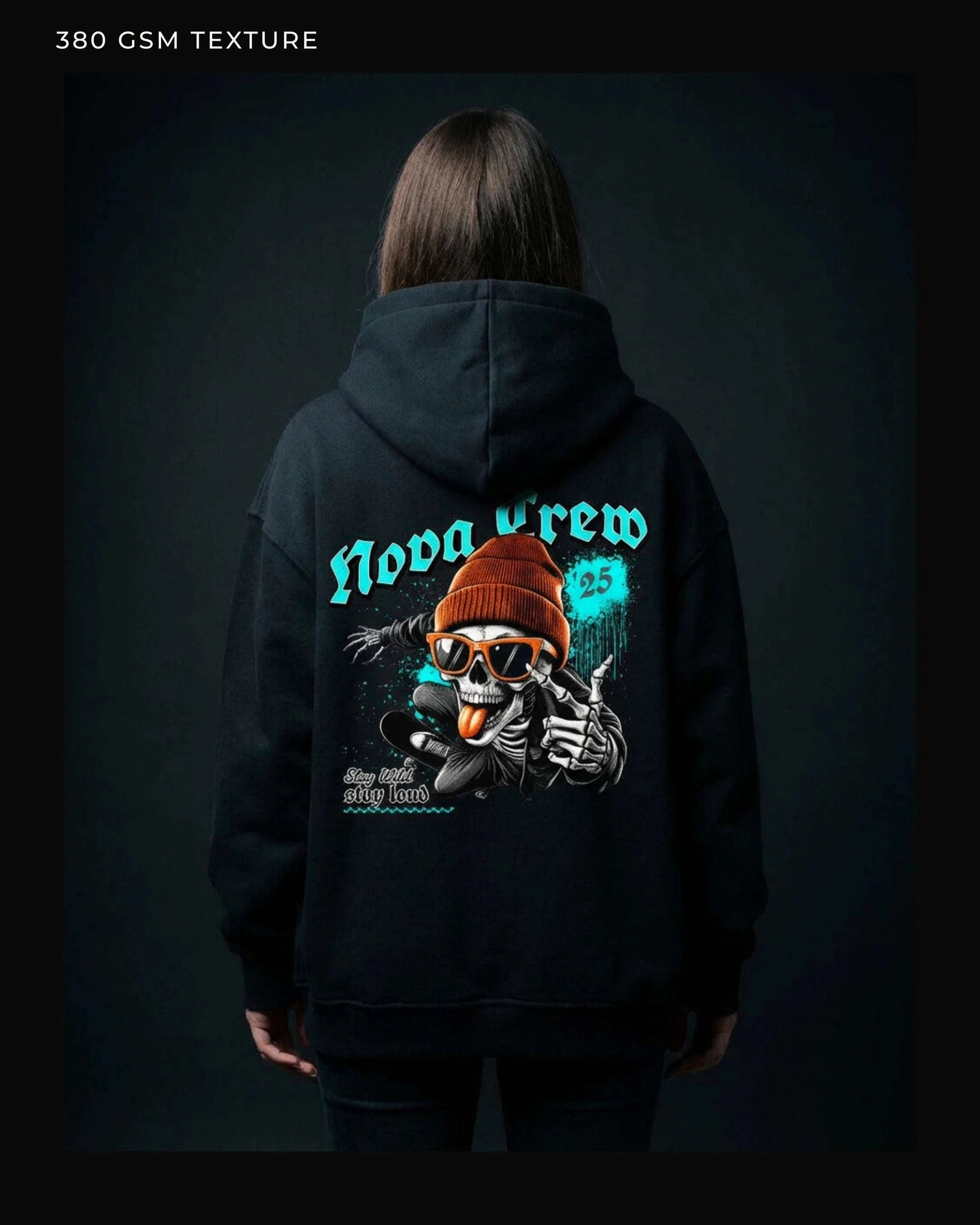 Image of Nova Crew Oversized Hoodie