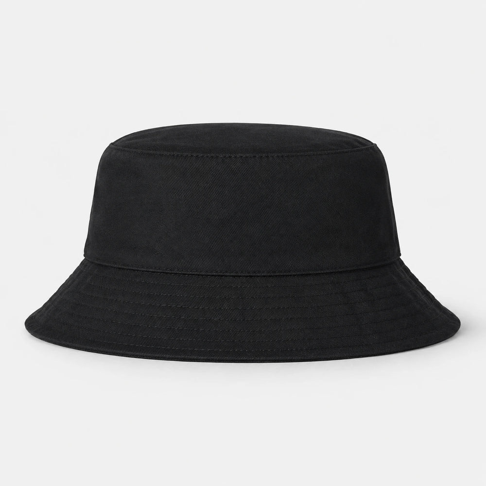 Spanien Verano Bucket Hat – Schwarzer Länderdesign Fischerhut