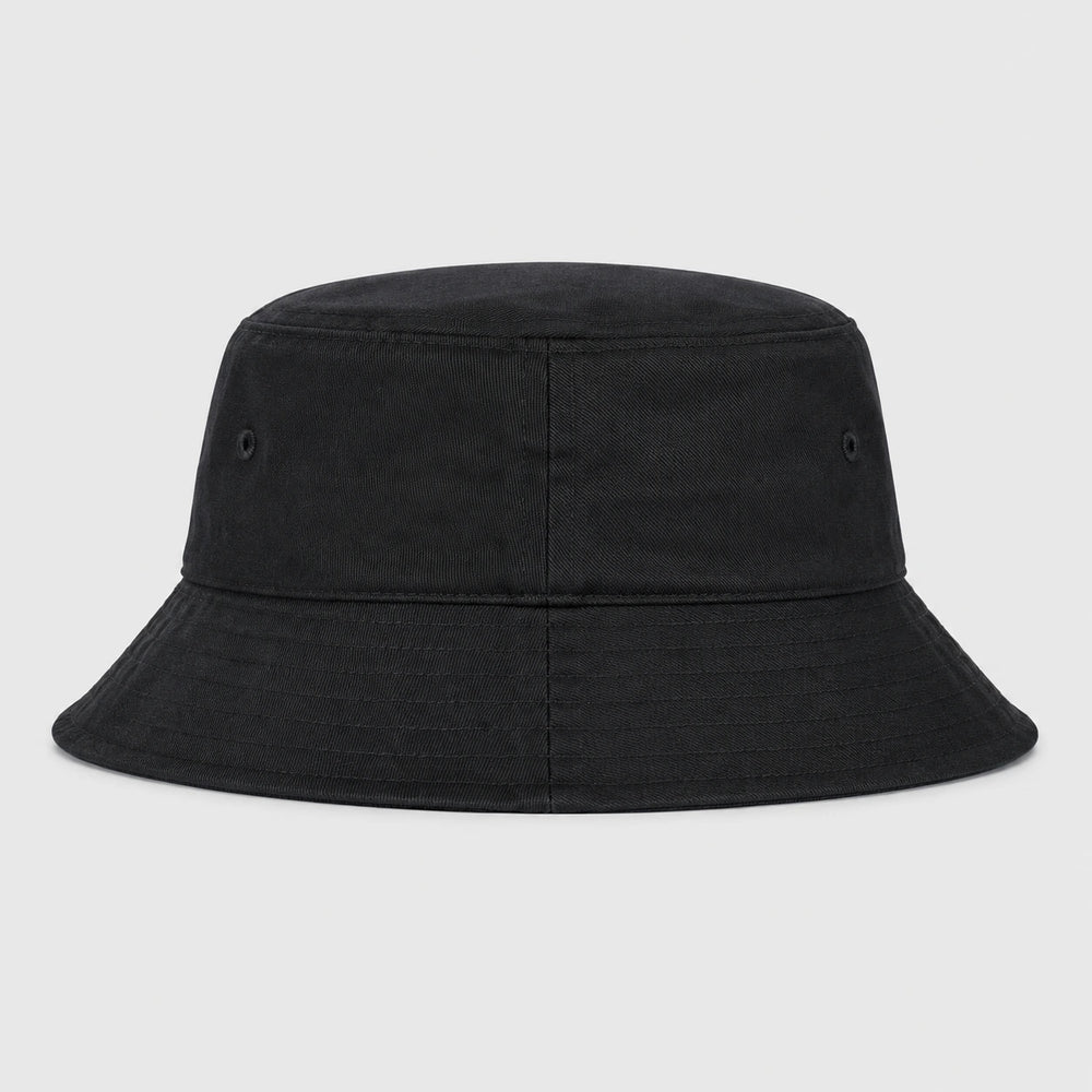 Japan Natsu Bucket Hat – Schwarzer Länderdesign Fischerhut