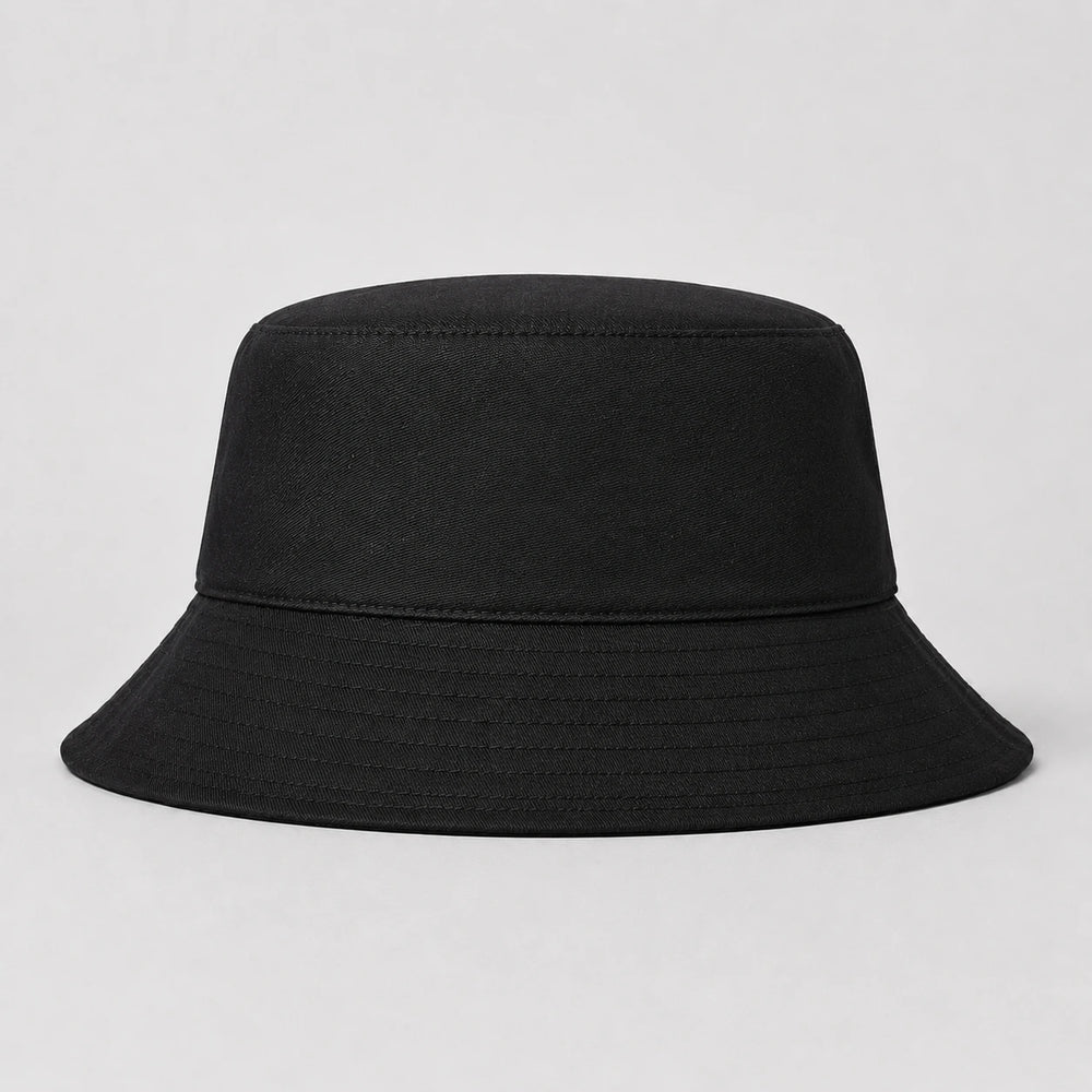 Dänemark Sommer Bucket Hat 2026 – Schwarzer Fanwear Fischerhut