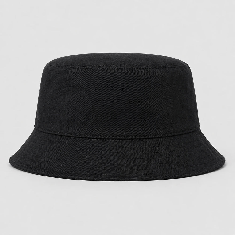 Schweiz Sommer Bucket Hat 2026 – Schwarzer Fanwear Fischerhut