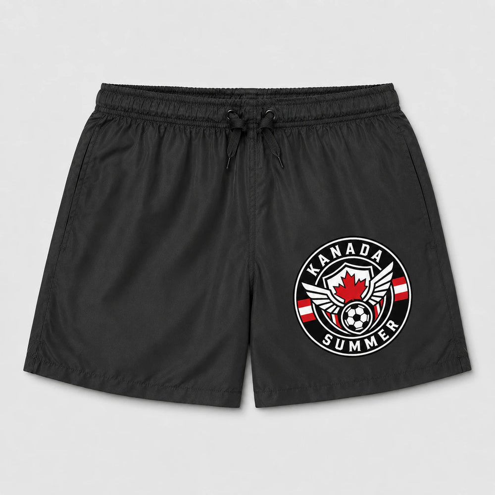 Kanada Sommer Badehose 2026 – Fanwear Swim Shorts für Strand, Pool & Matchday