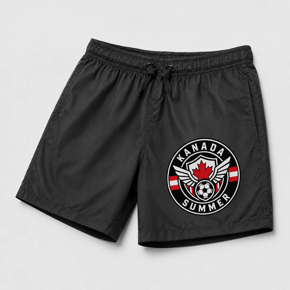Kanada Sommer Badehose 2026 – Fanwear Swim Shorts für Strand, Pool & Matchday