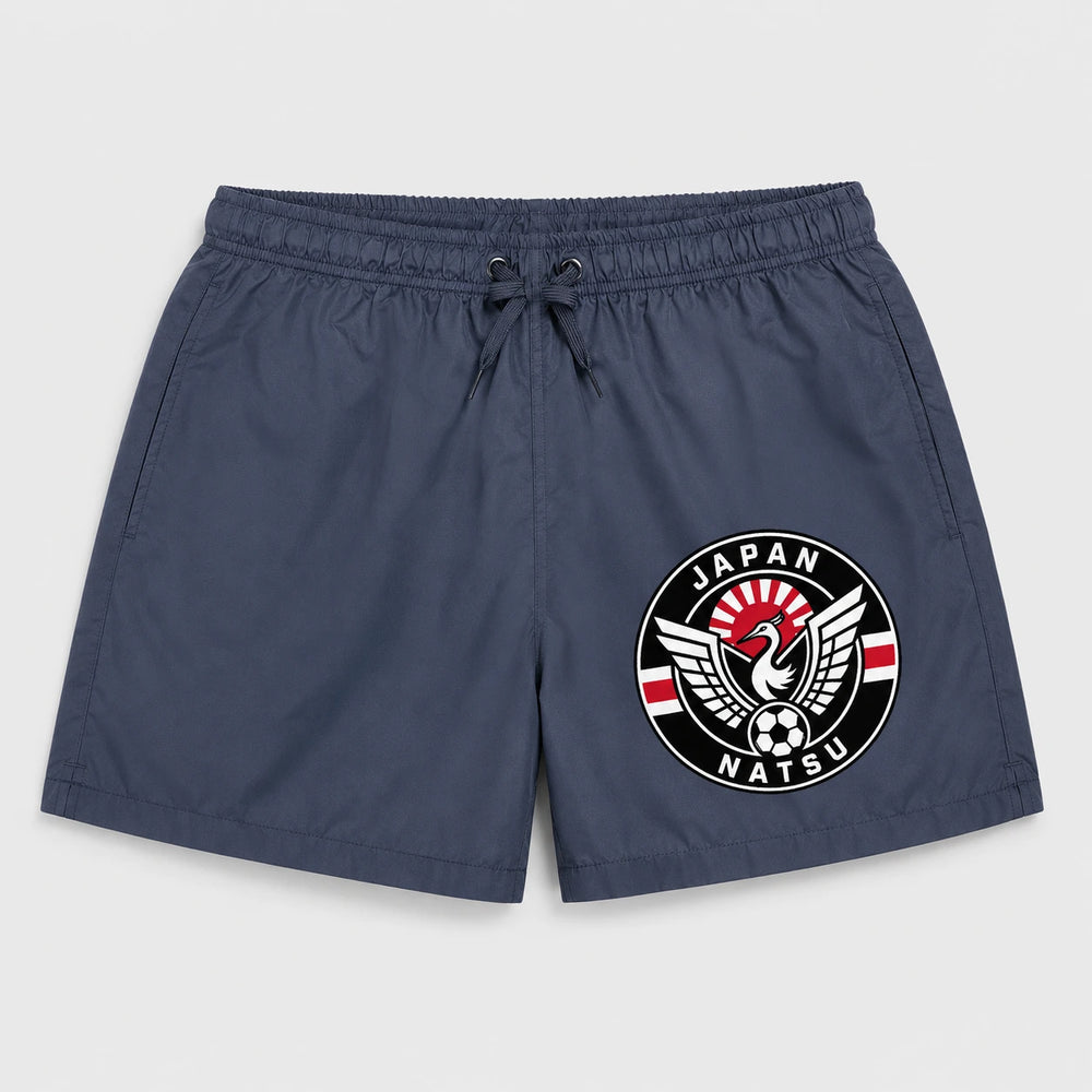 Japan Sommer Badehose 2026 – Fanwear Swim Shorts für Strand, Pool & Matchday