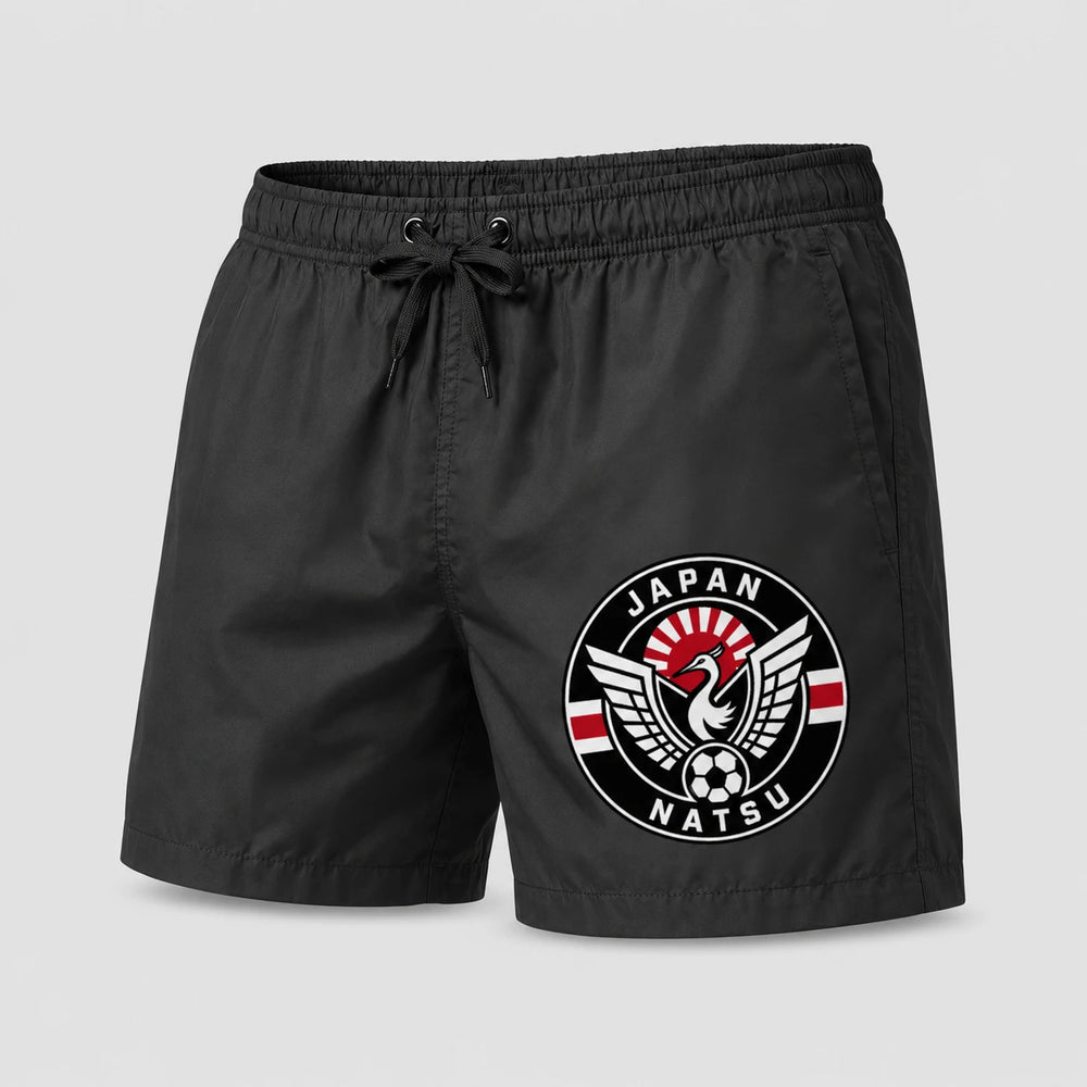 Japan Sommer Badehose 2026 – Fanwear Swim Shorts für Strand, Pool & Matchday