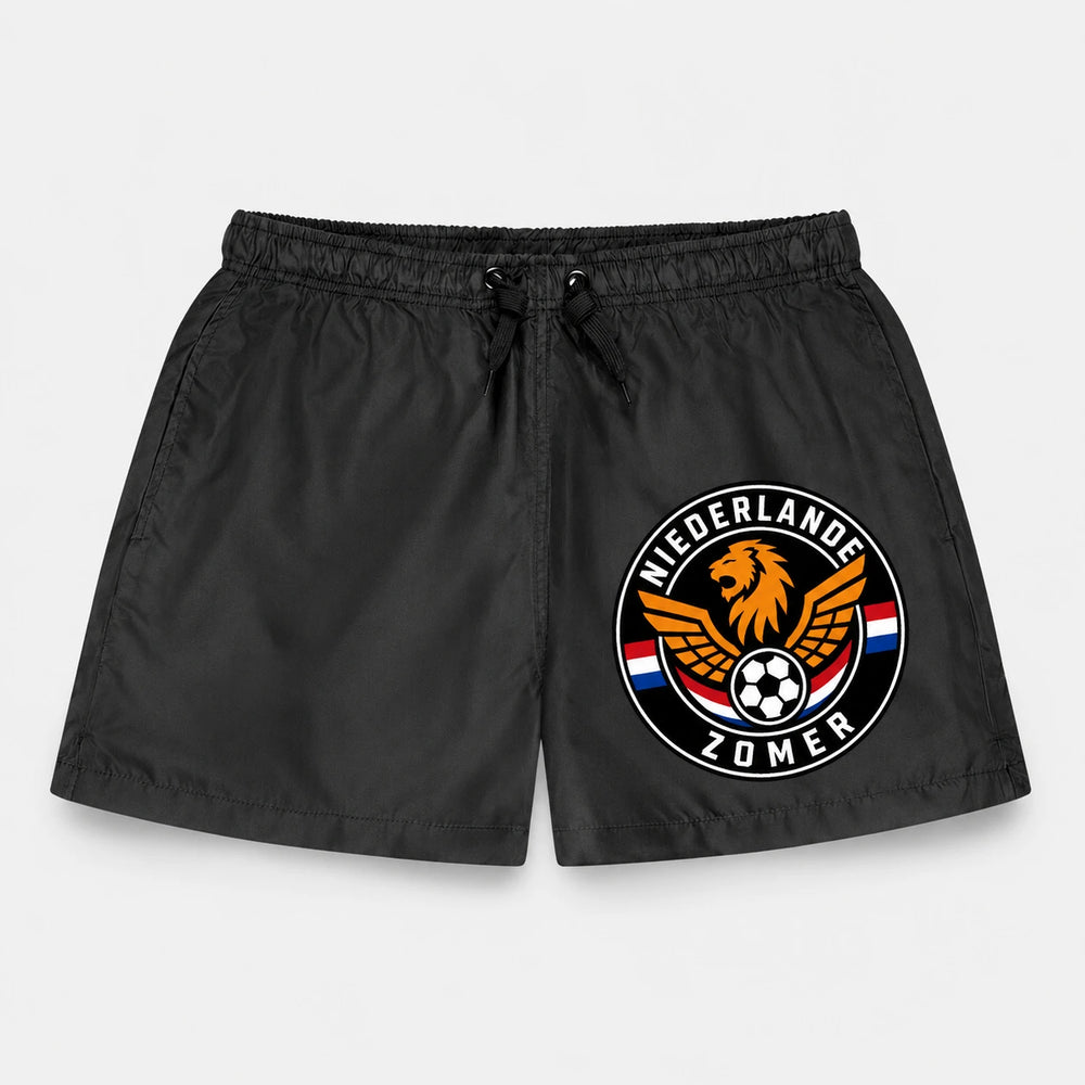 Niederlande Sommer Badehose 2026 – Fanwear Swim Shorts für Strand, Pool & Matchday