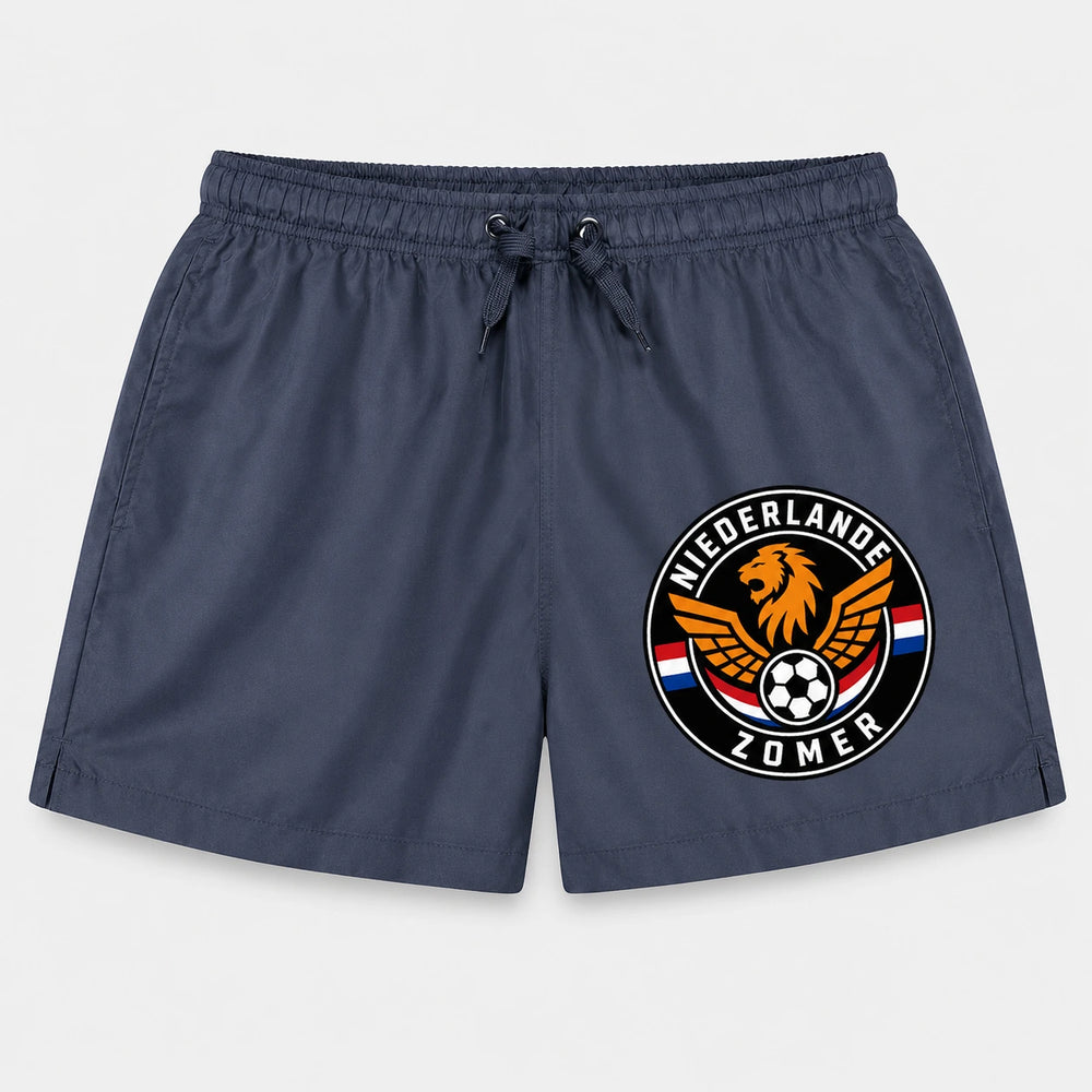 Niederlande Sommer Badehose 2026 – Fanwear Swim Shorts für Strand, Pool & Matchday