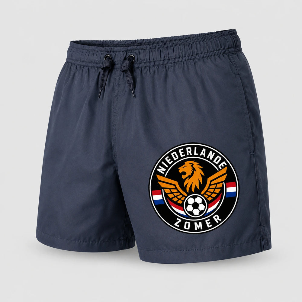 Niederlande Sommer Badehose 2026 – Fanwear Swim Shorts für Strand, Pool & Matchday