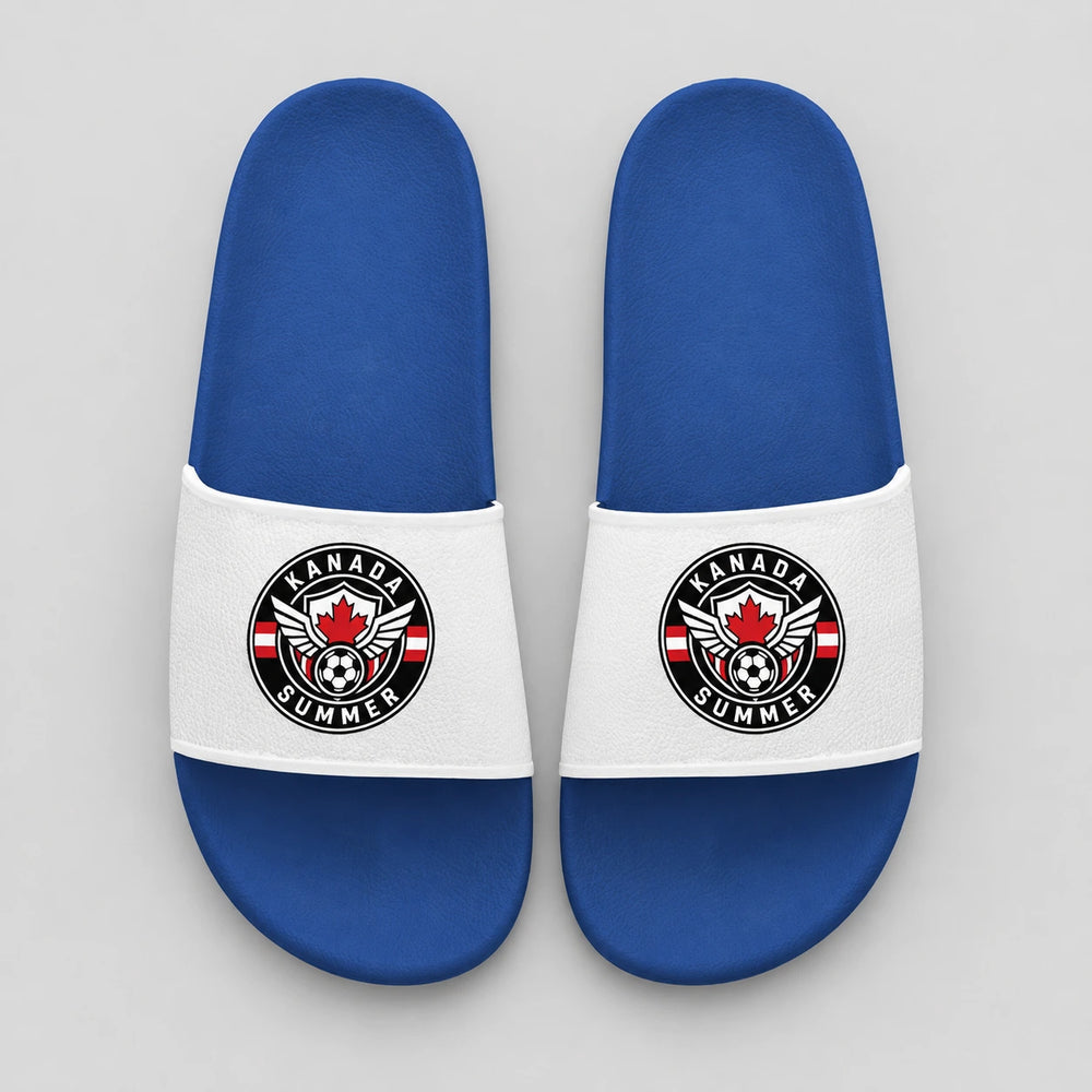 Kanada Sommer Slides 2026 – Fanwear Badelatschen für Matchday & Public Viewing