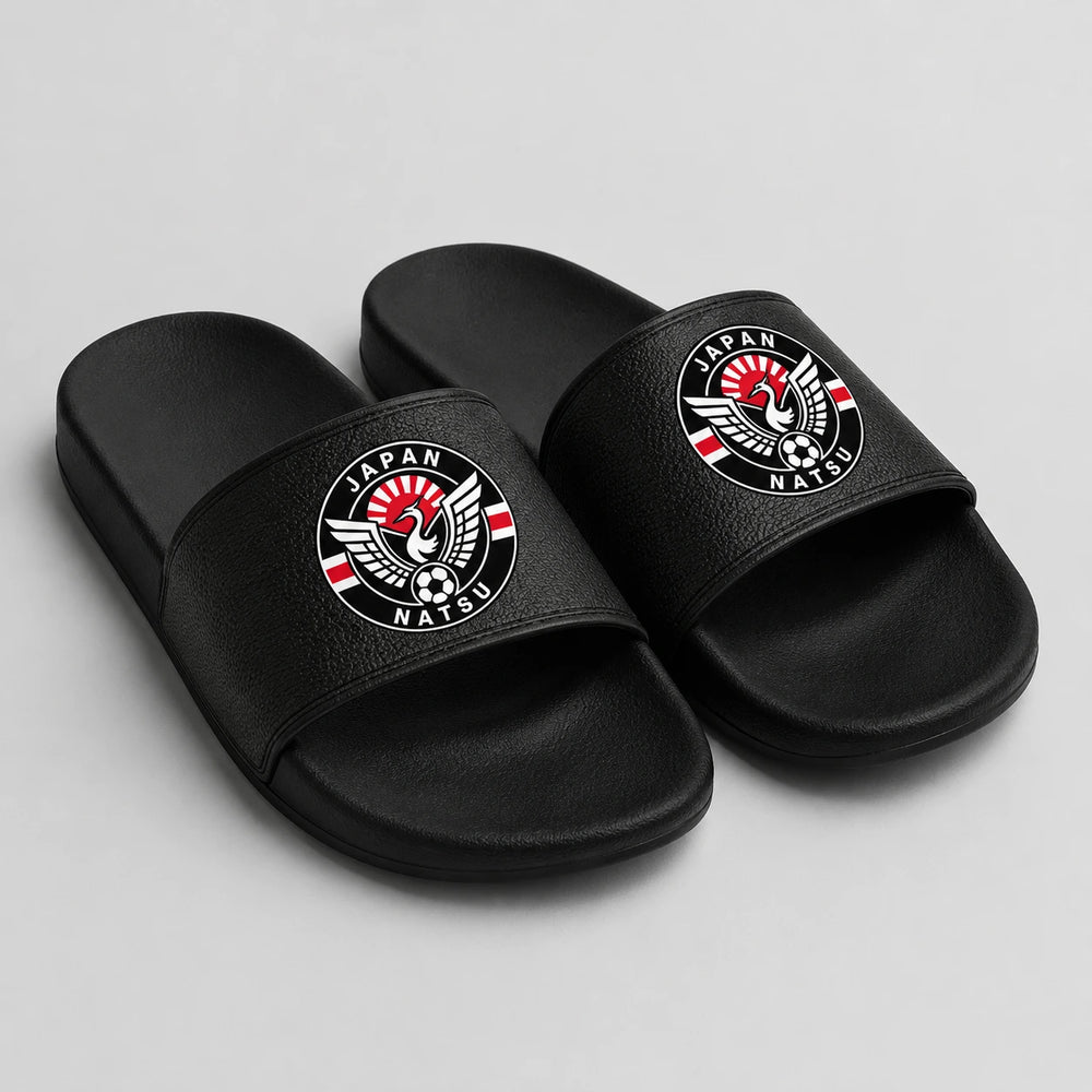 Japan Sommer Slides 2026 – Fanwear Badelatschen für Matchday & Public Viewing