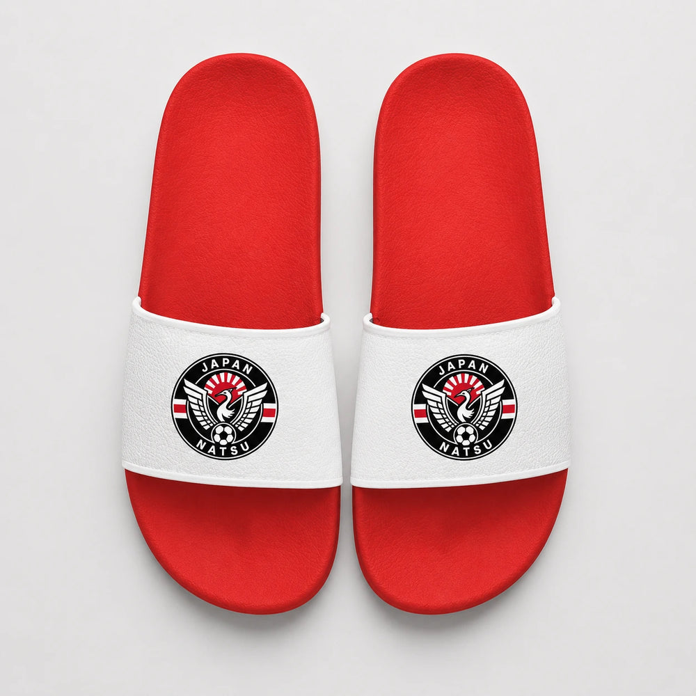 Japan Sommer Slides 2026 – Fanwear Badelatschen für Matchday & Public Viewing