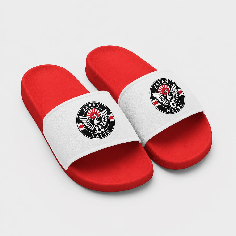 Japan Sommer Slides 2026 – Fanwear Badelatschen für Matchday & Public Viewing