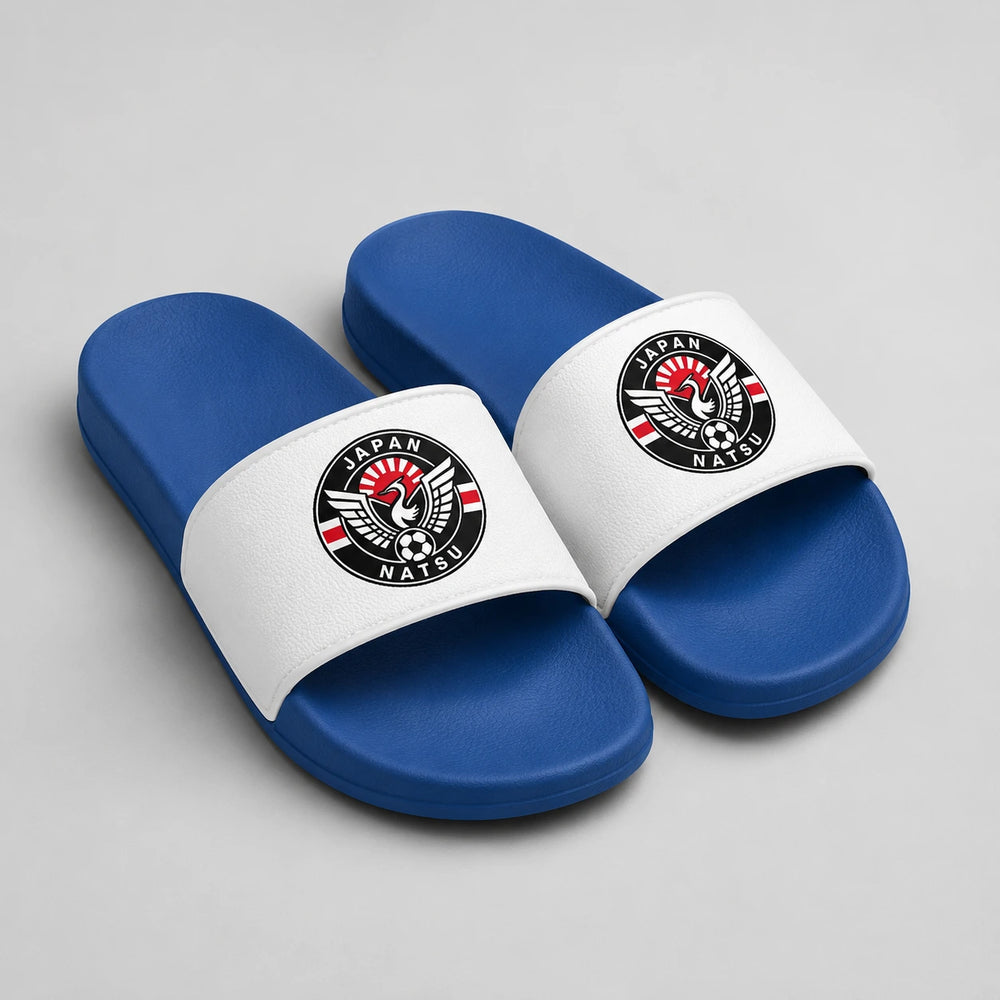 Japan Sommer Slides 2026 – Fanwear Badelatschen für Matchday & Public Viewing