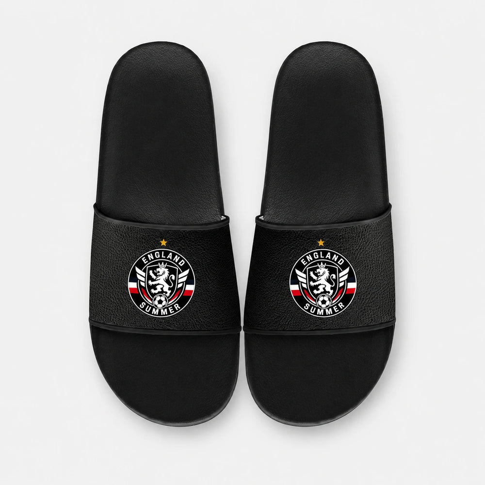 England Sommer Slides 2026 – Fanwear Badelatschen für Matchday & Public Viewing