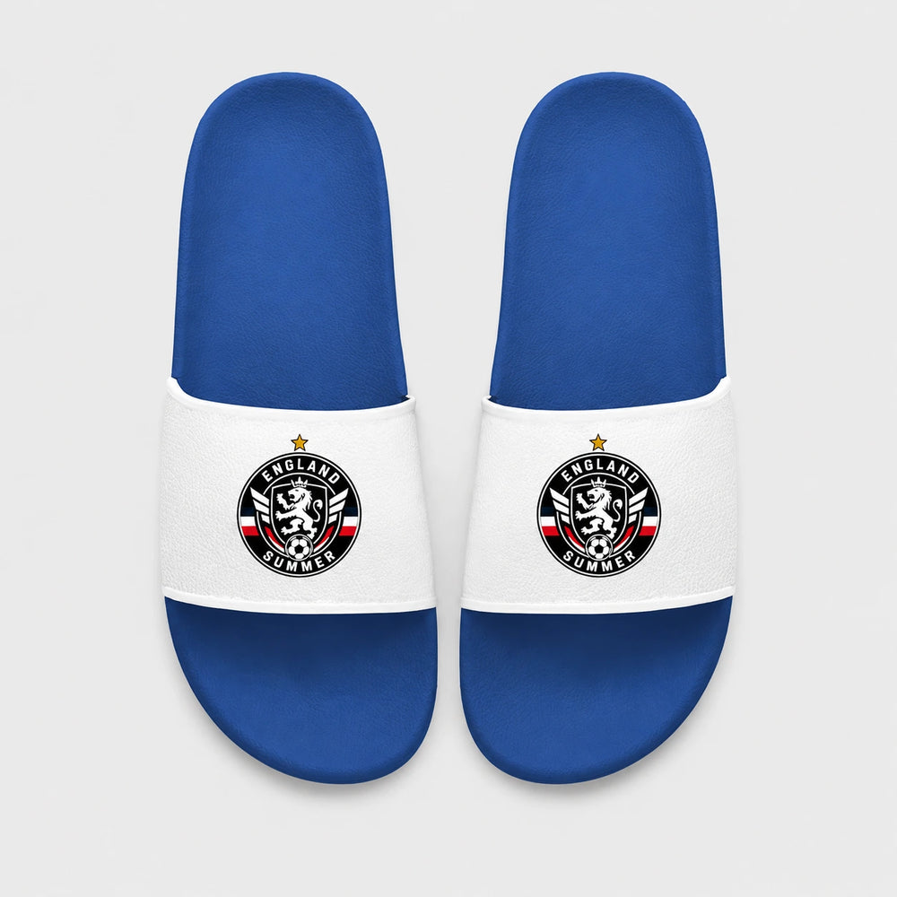 England Sommer Slides 2026 – Fanwear Badelatschen für Matchday & Public Viewing