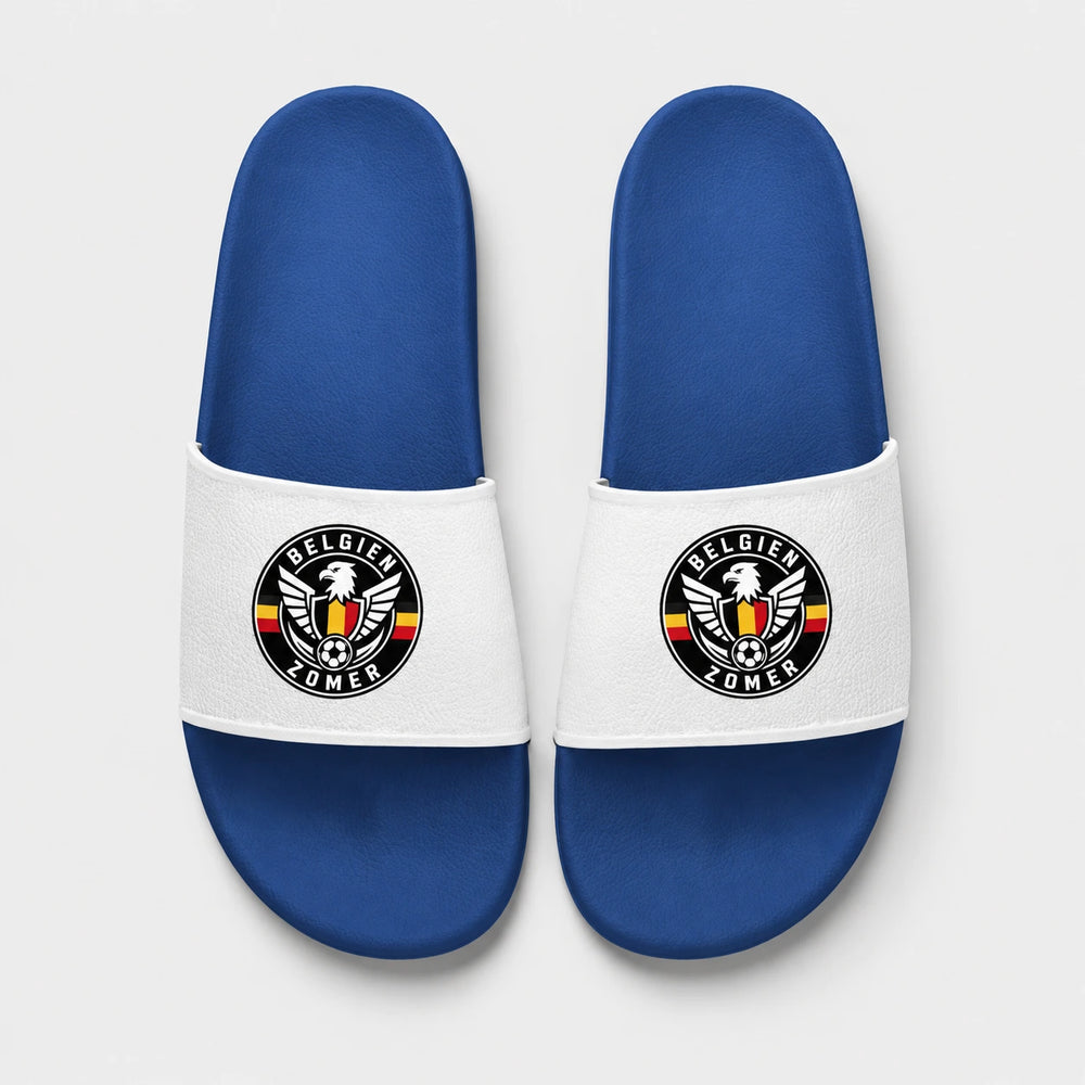 Belgien Sommer Slides 2026 – Fanwear Badelatschen für Matchday & Public Viewing