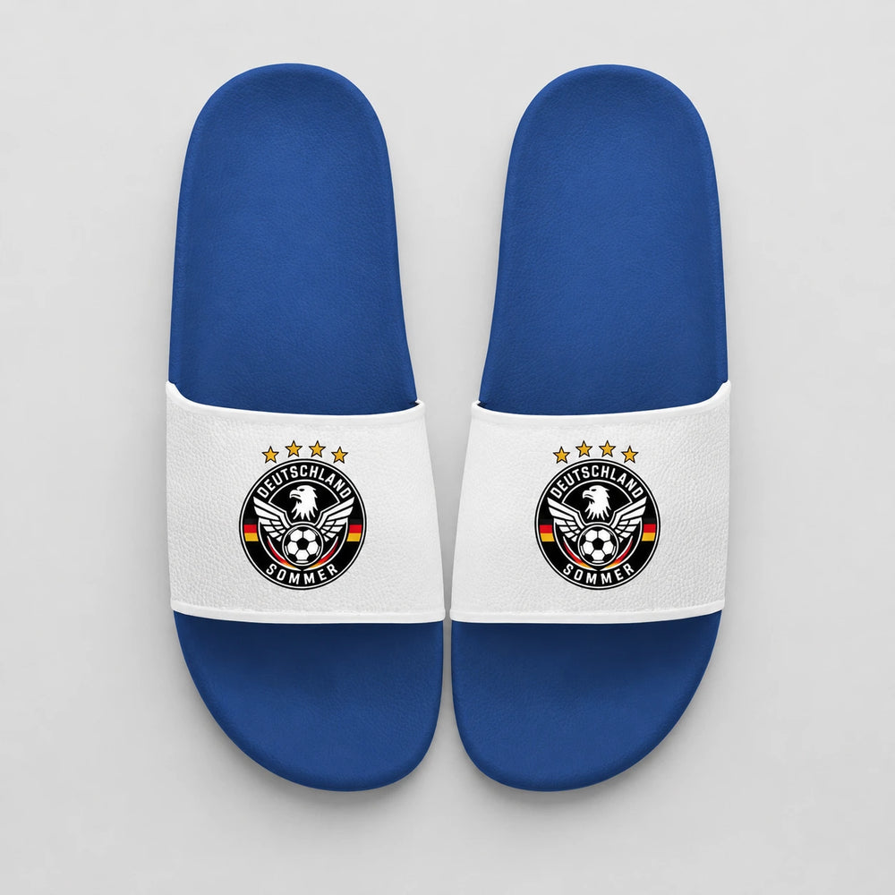 Deutschland Sommer Slides 2026 – Fanwear Badelatschen für Matchday & Public Viewing