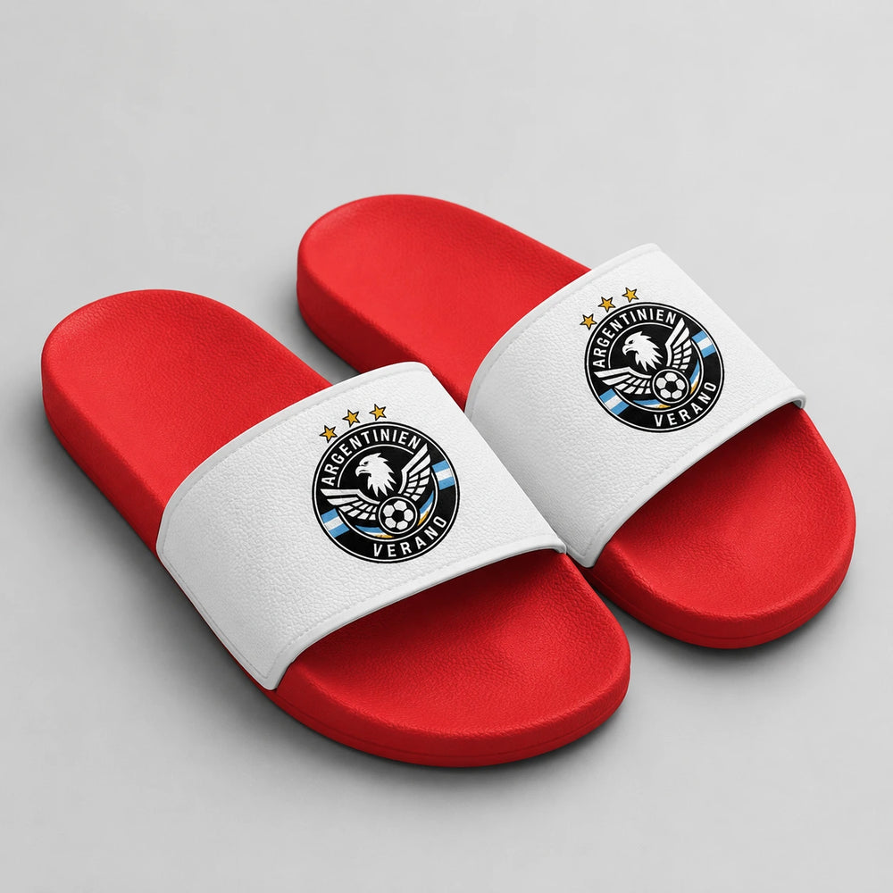 Argentinien Sommer Slides 2026 – Fanwear Badelatschen für Matchday & Public Viewing