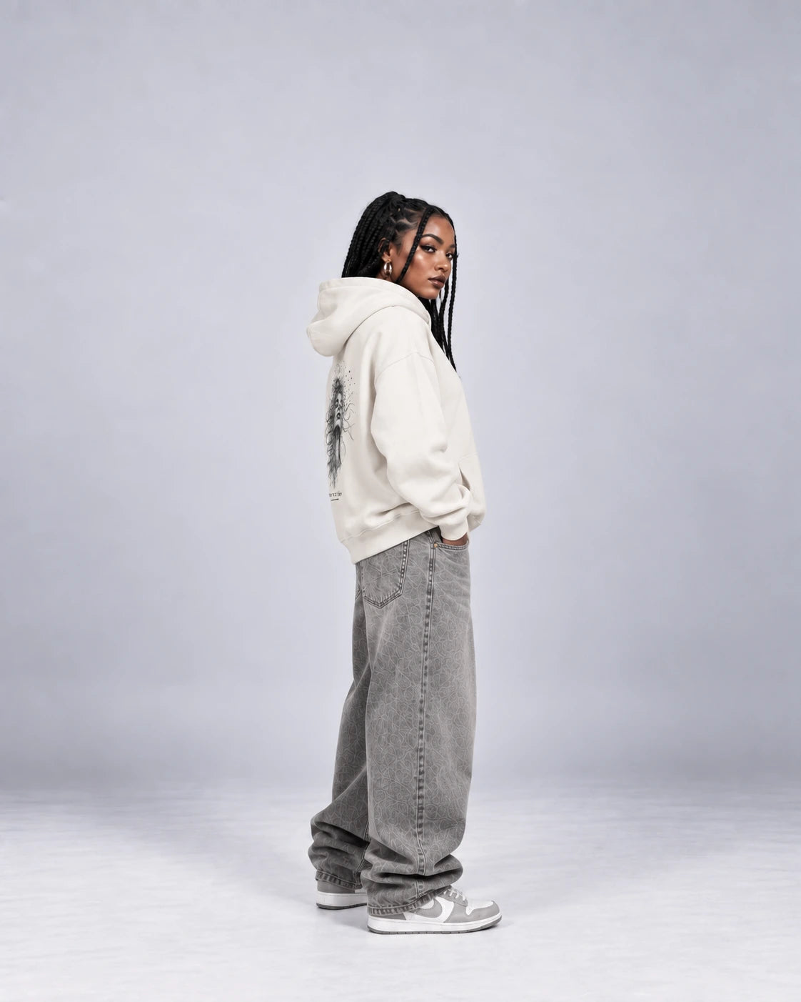INNERE UNRUHE - Oversized Hoodie