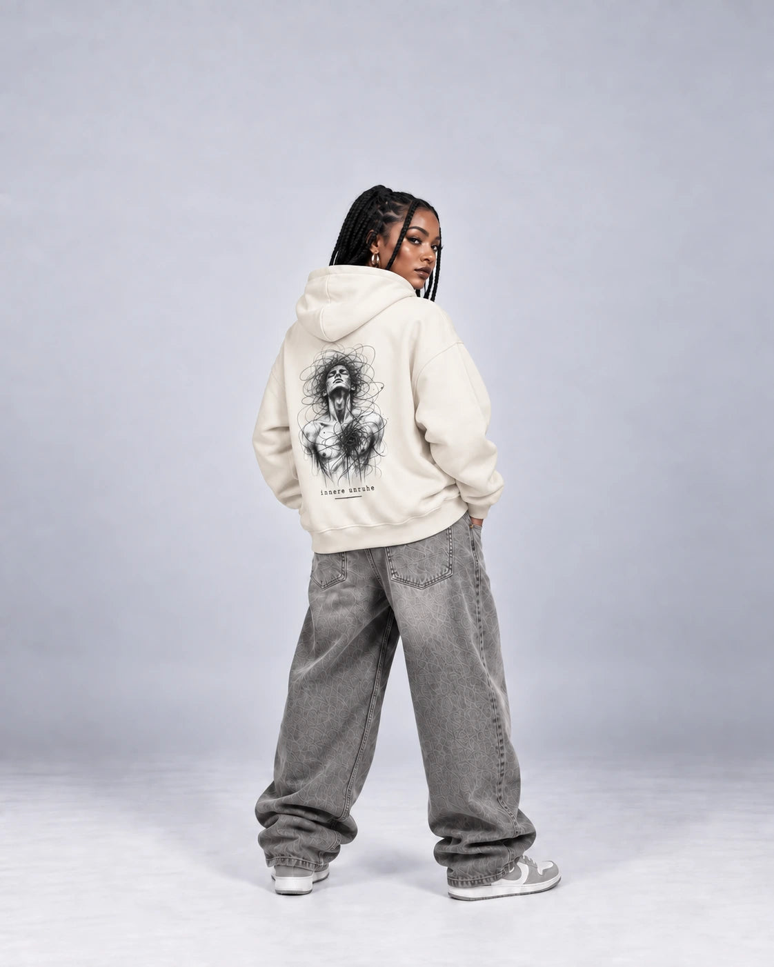 INNERE UNRUHE - Oversized Hoodie