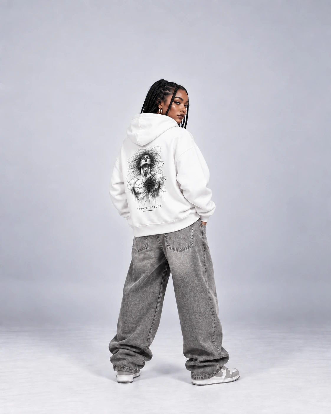 INNERE UNRUHE - Oversized Hoodie