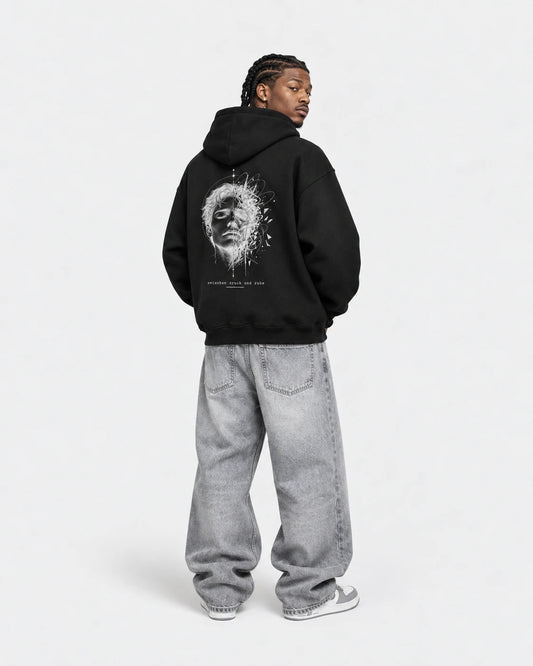 ZWISCHEN DRUCK UND RUHE - Oversized Hoodie