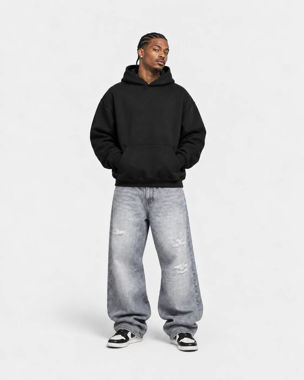 
ZWISCHEN DRUCK UND RUHE - Oversized Hoodie