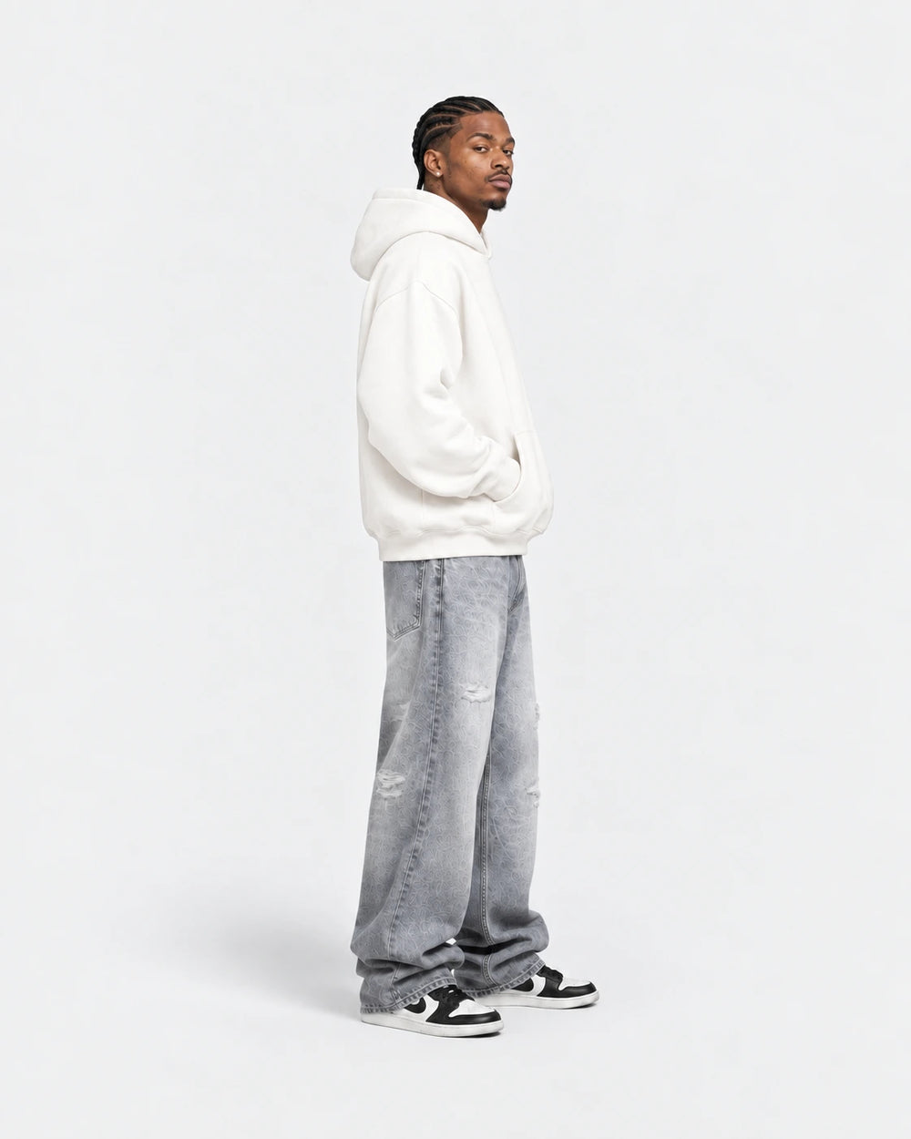 
ZWISCHEN DRUCK UND RUHE - Oversized Hoodie