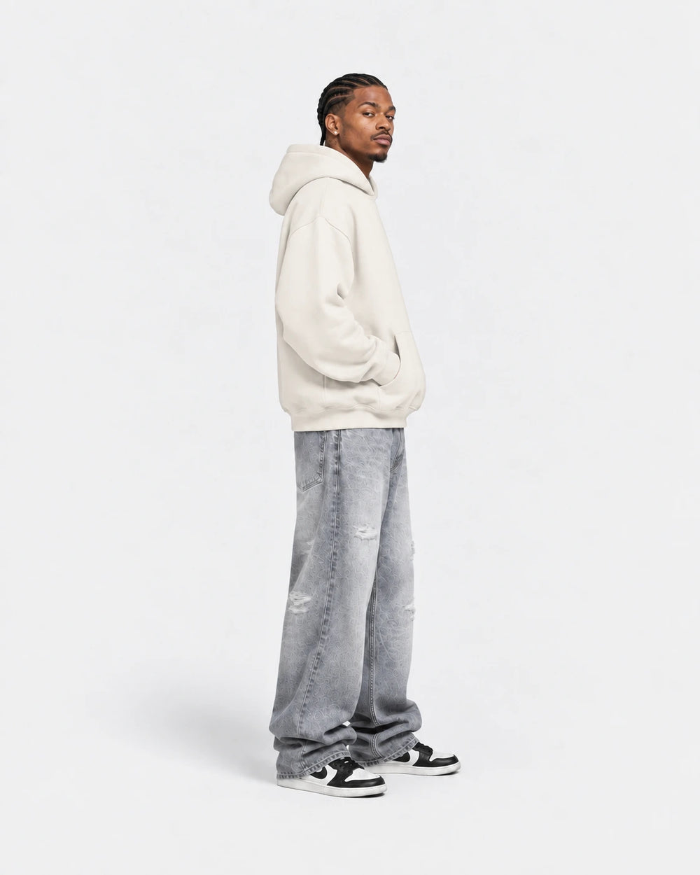
ZWISCHEN DRUCK UND RUHE - Oversized Hoodie