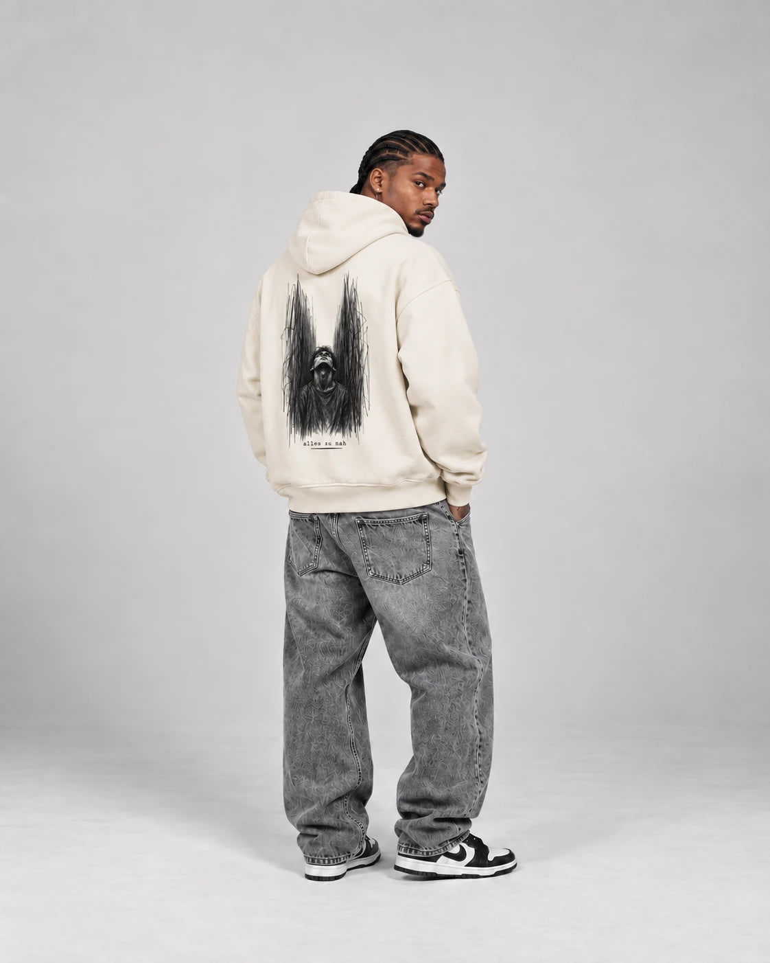 ALLES ZU NAH - Oversized Hoodie