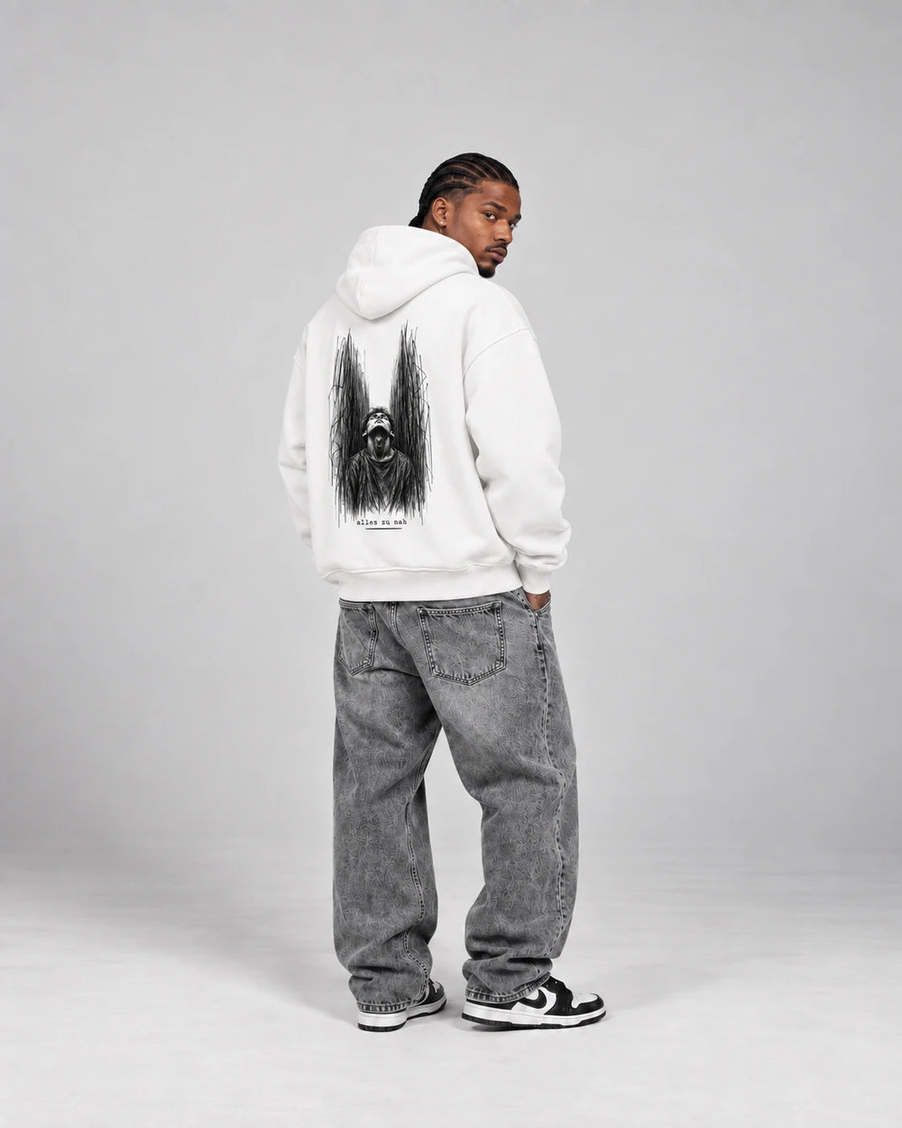 
ALLES ZU NAH - Oversized Hoodie