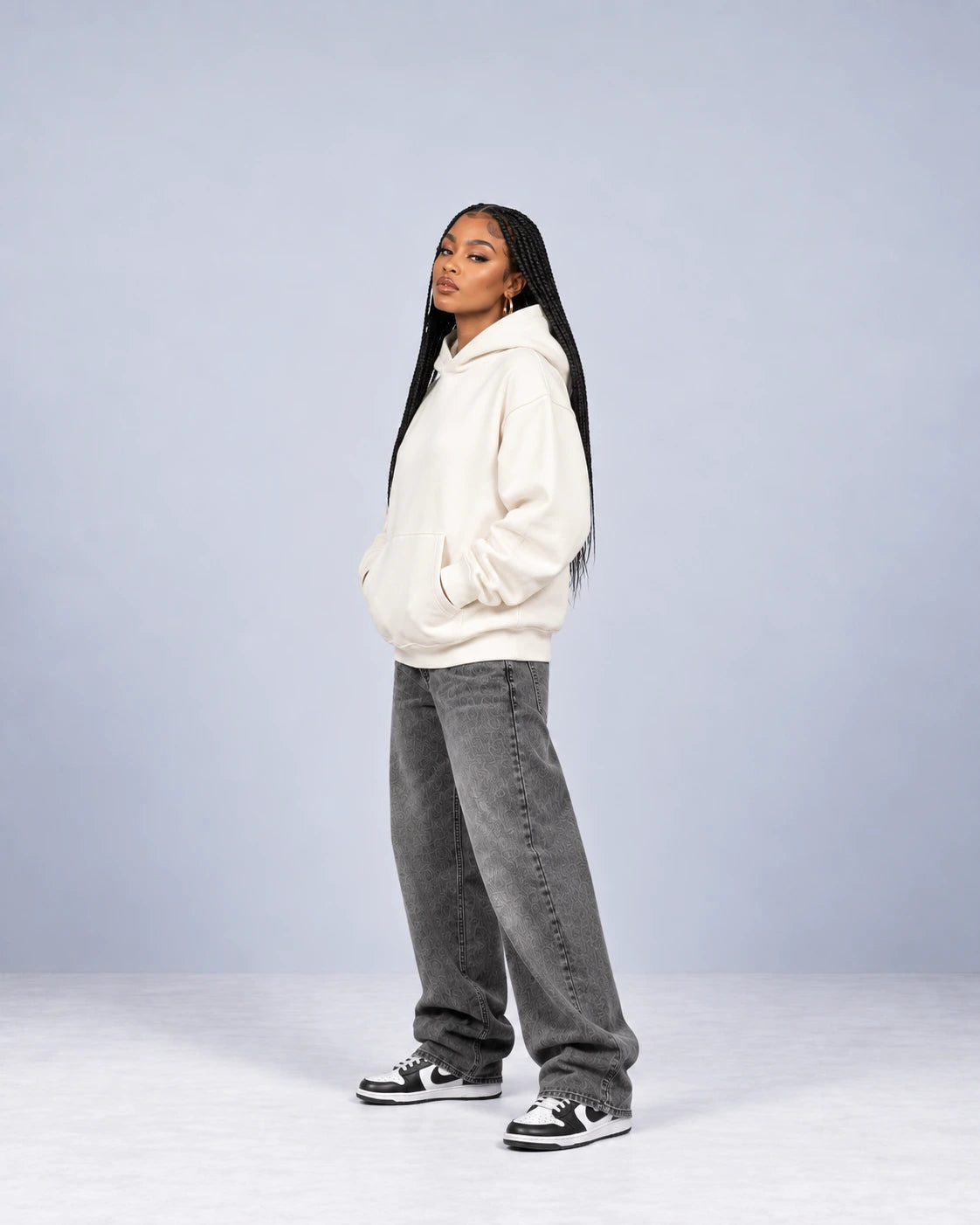 GEDANKENKREISE - Oversized Hoodie