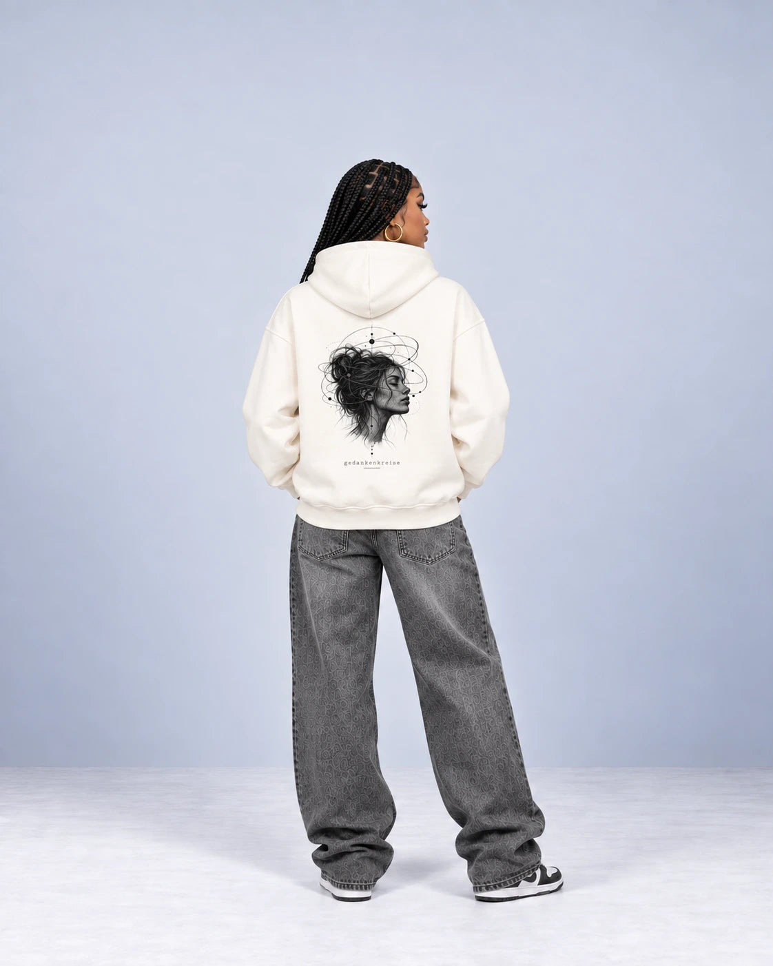 GEDANKENKREISE - Oversized Hoodie