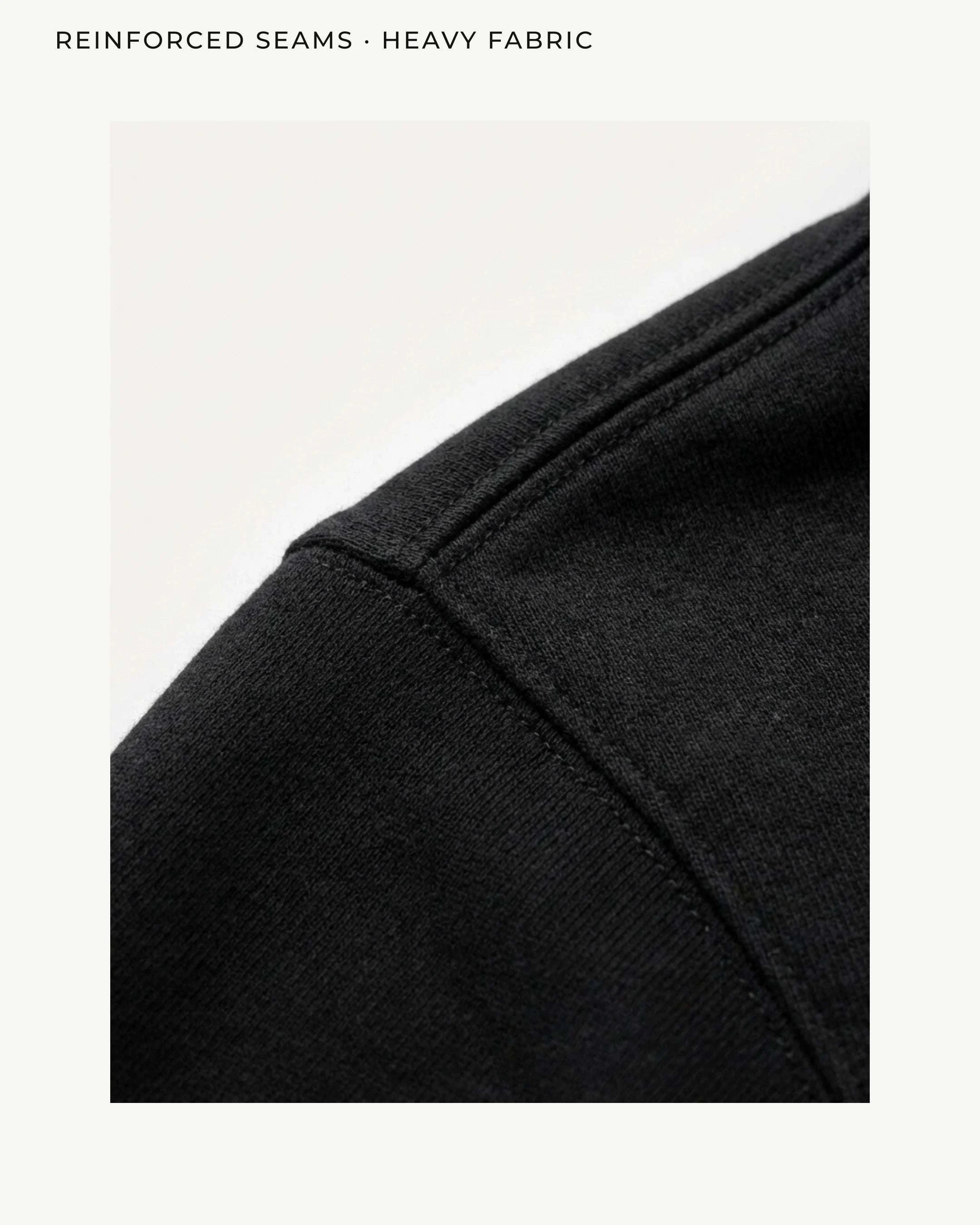 Image of MIDNIGHT LAYERS HOODIE – Backprint Edition (380 GSM Oversized)