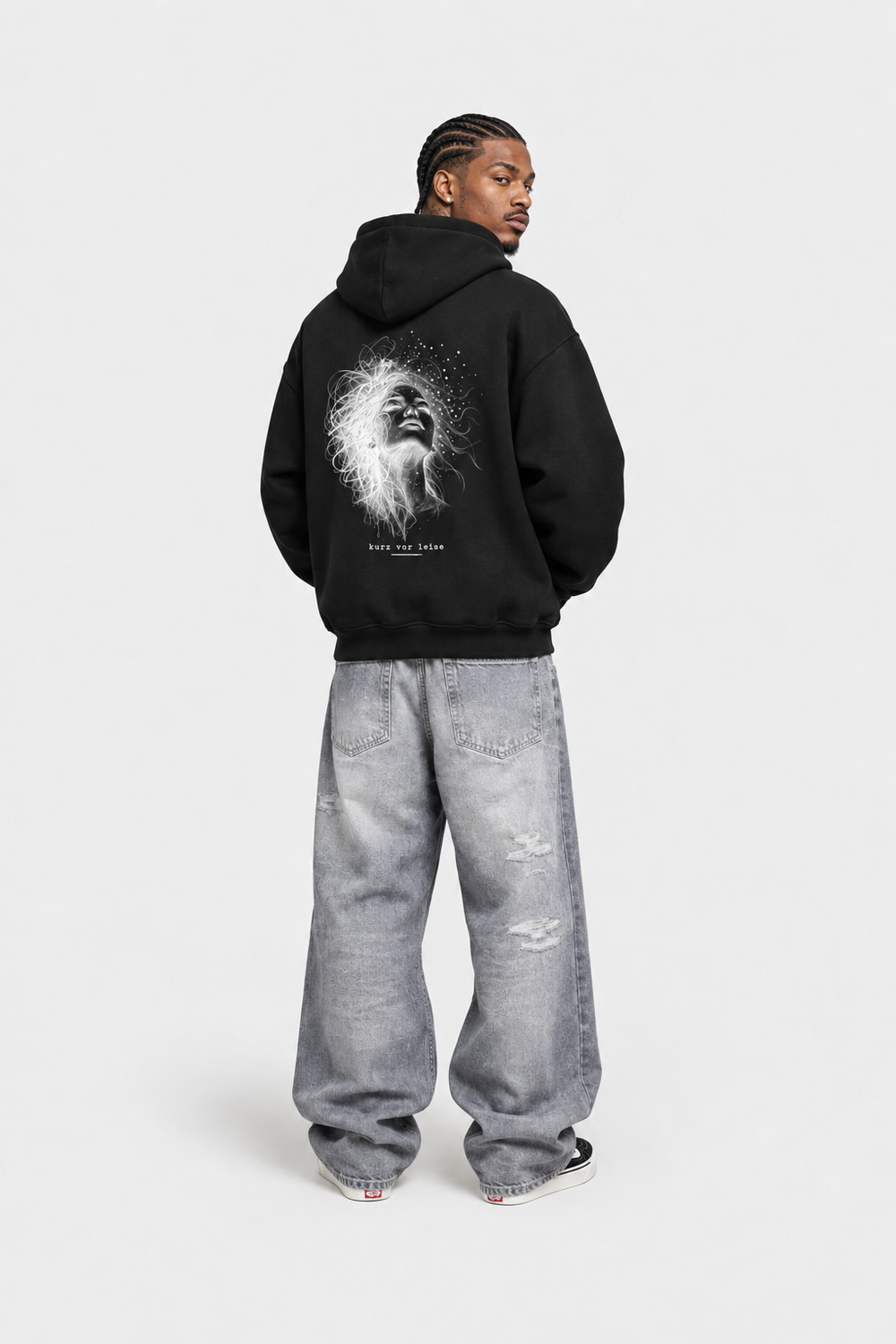 
KURZ VOR LEISE - Oversized Hoodie