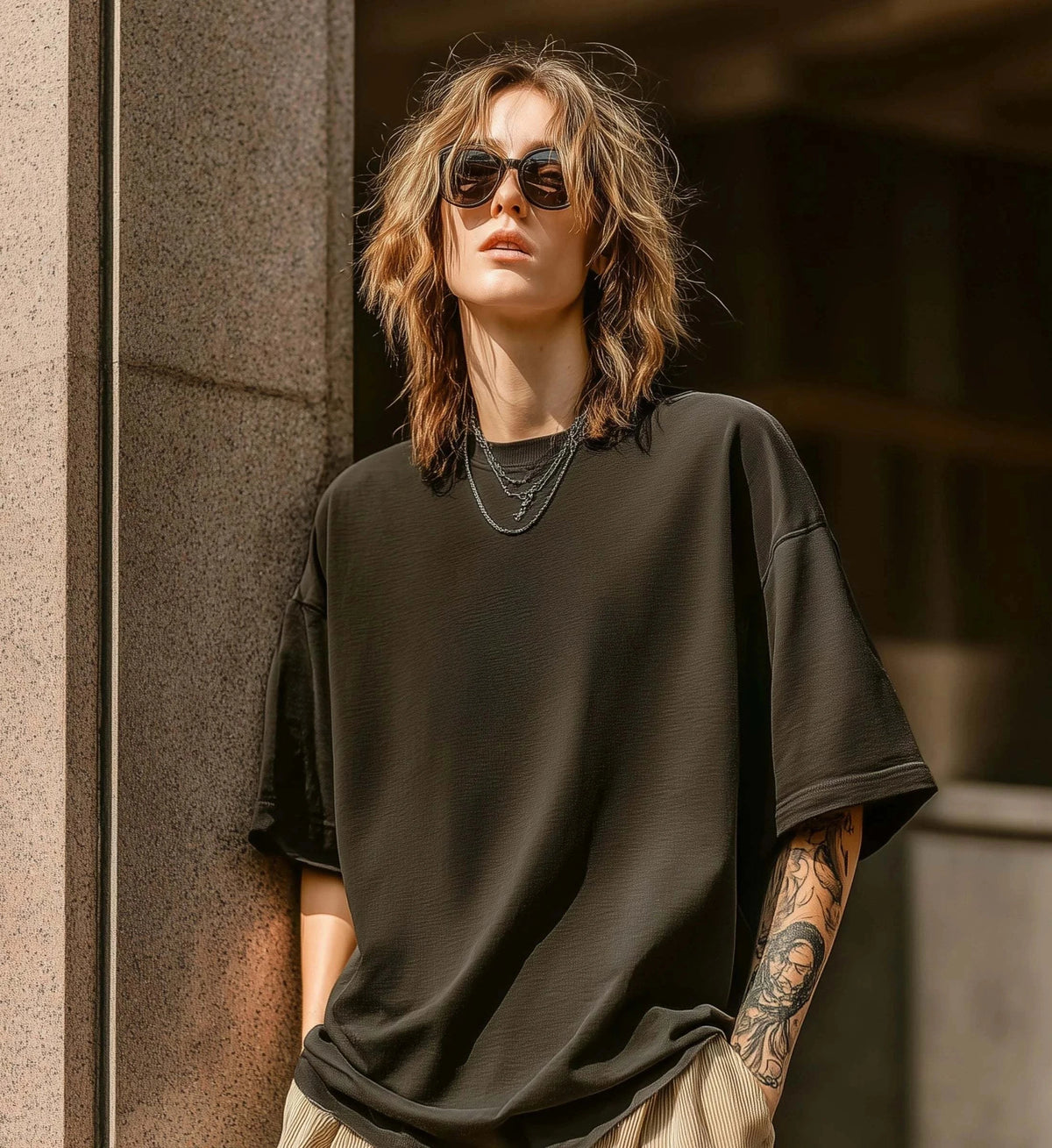 ELEVATE TEE – Backprint Edition Oversized T-Shirt Novawear