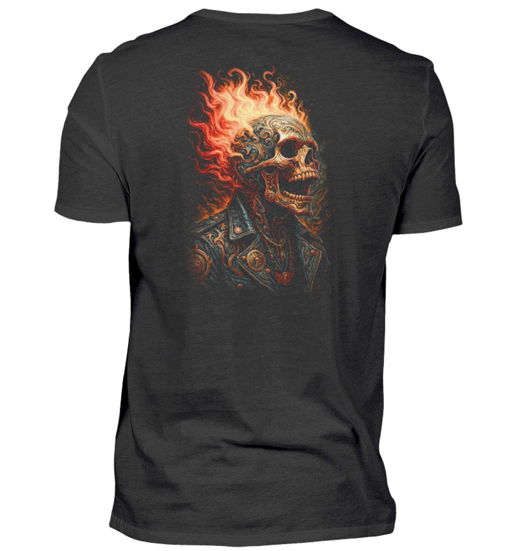 FLAMING REBEL T-Shirt – Streetwear Backprint Tee | NOVAWEAR®  - Herren Shirt